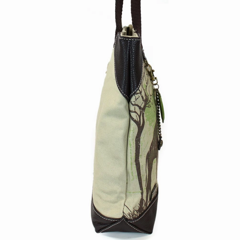 Safari Canvas Tote - Giraffe