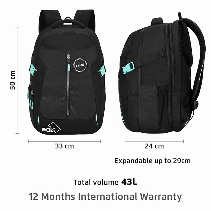 SAFARI  Expand 16  Large 43 L Laptop Backpack