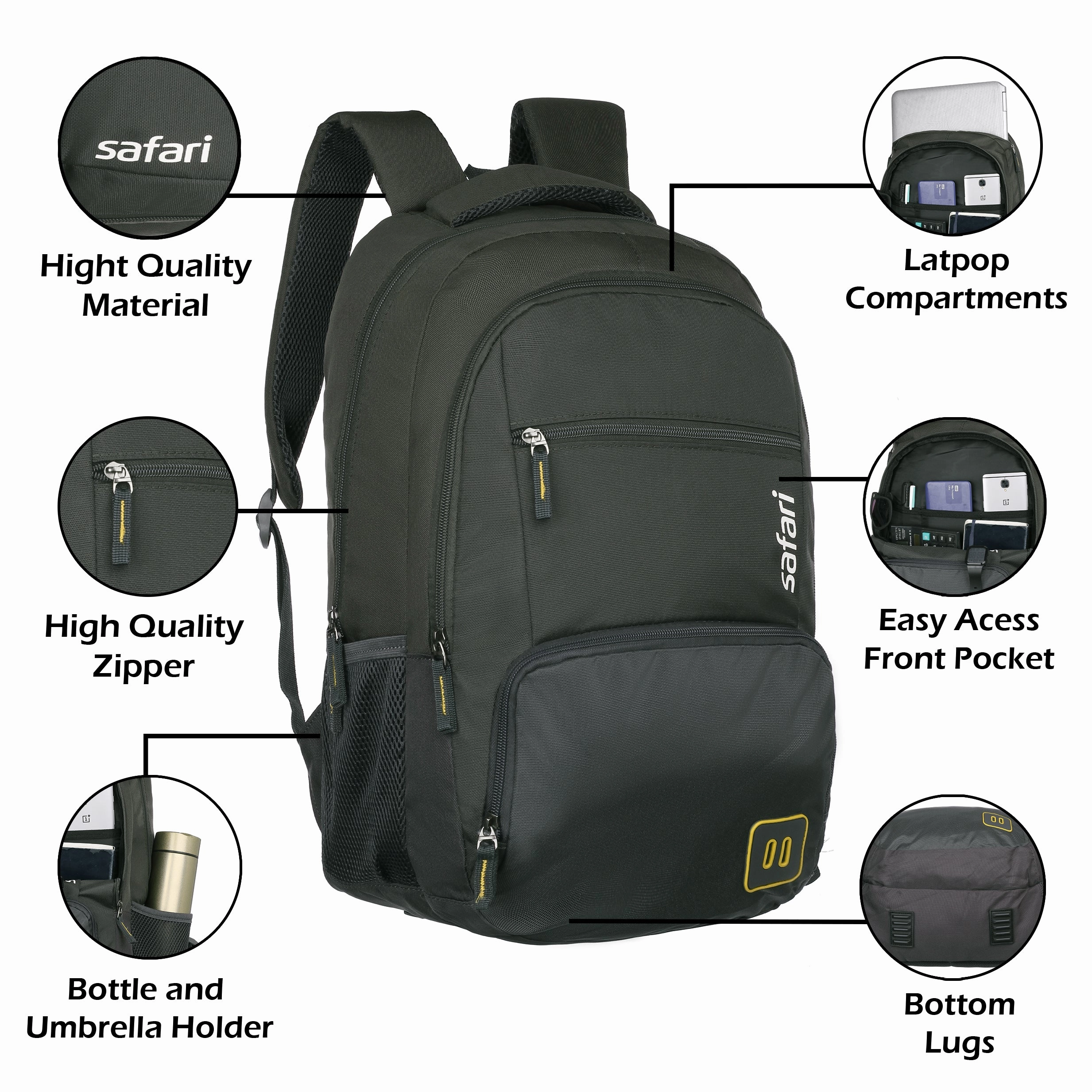 Safari Twin Pro 36L Formal Backpack