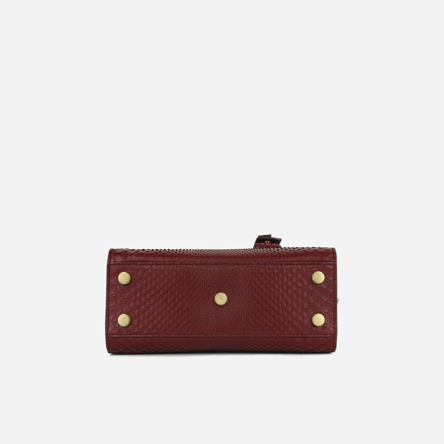 Saint Laurent - Nano Sac De Jour - Maroon Python GHW - Pre-Loved