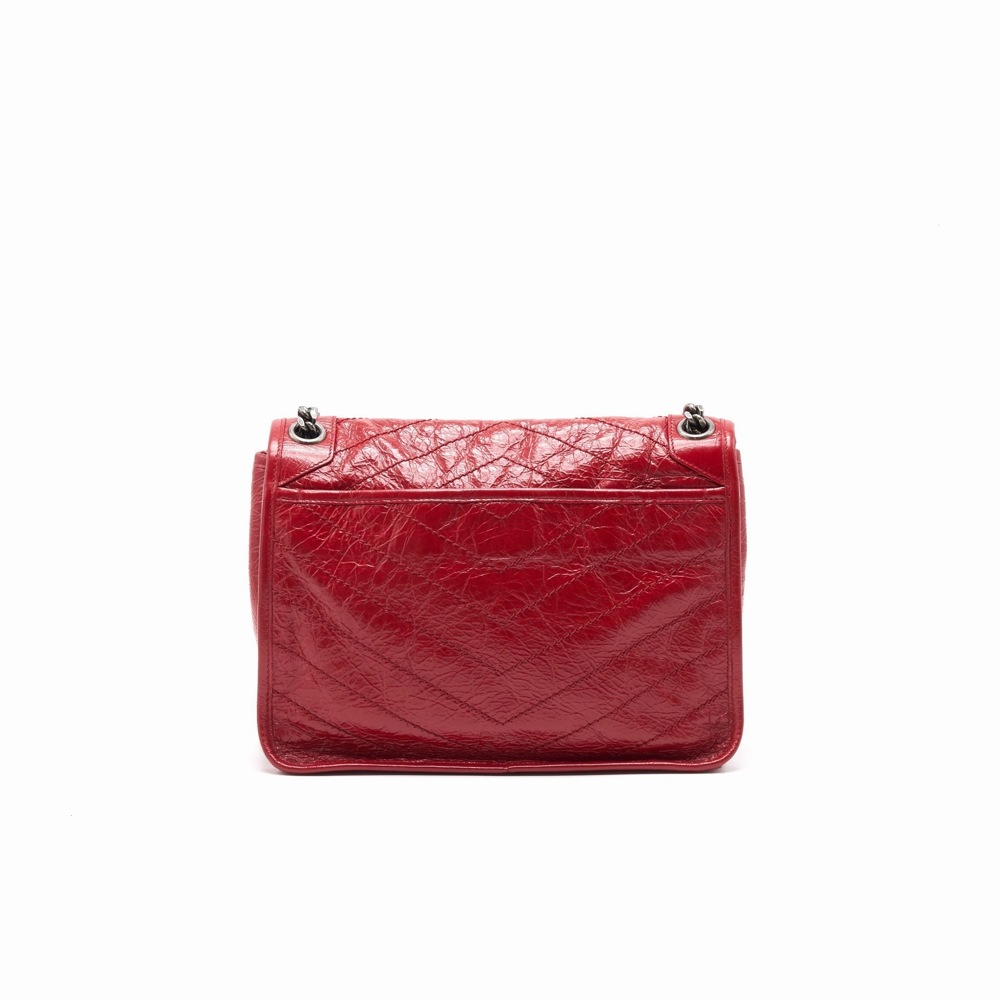 Saint Laurent / YSL Medium Niki Shoulder Bag Red