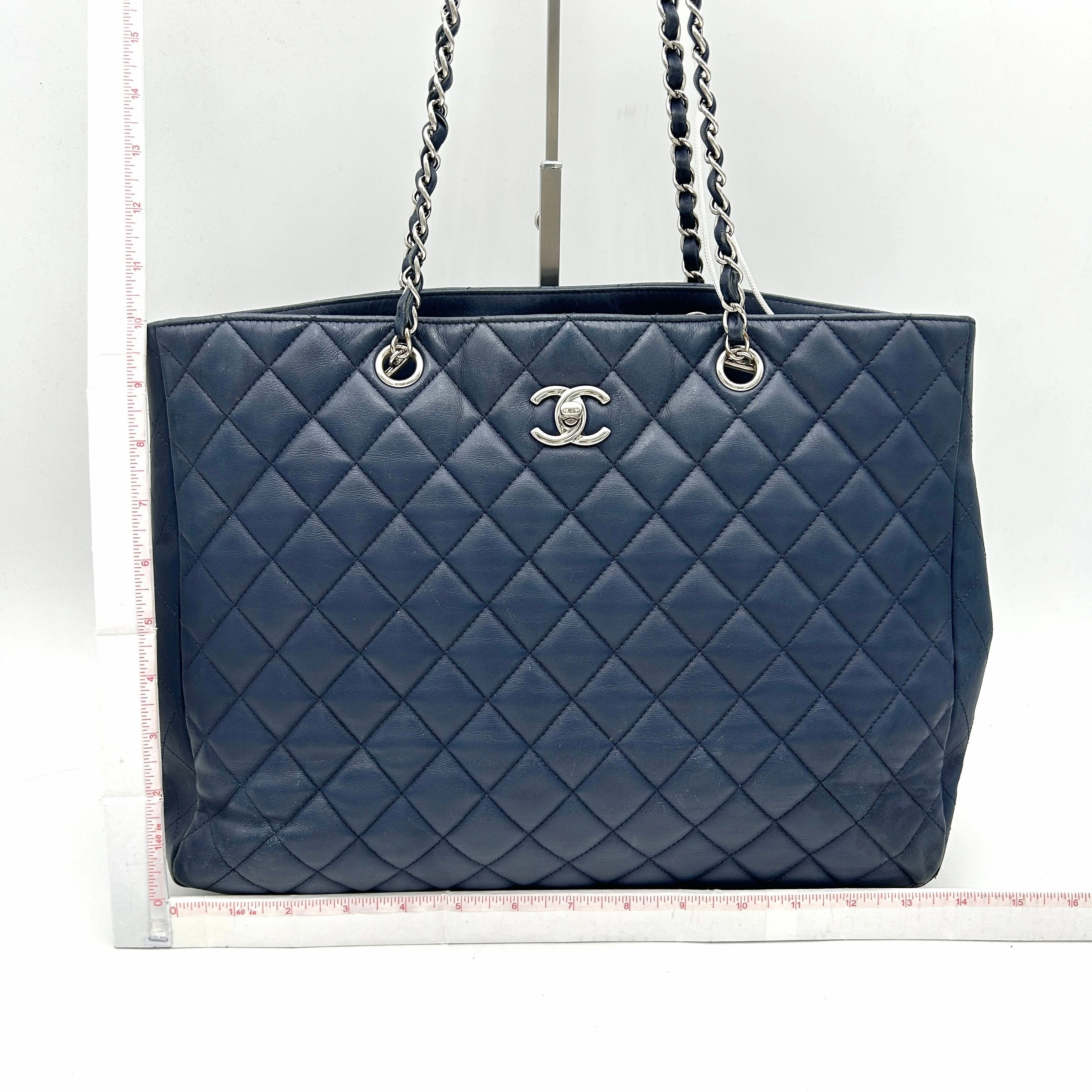 Saint Laurent Chevron Evening Bag - Black Totes, Handbags LA17300