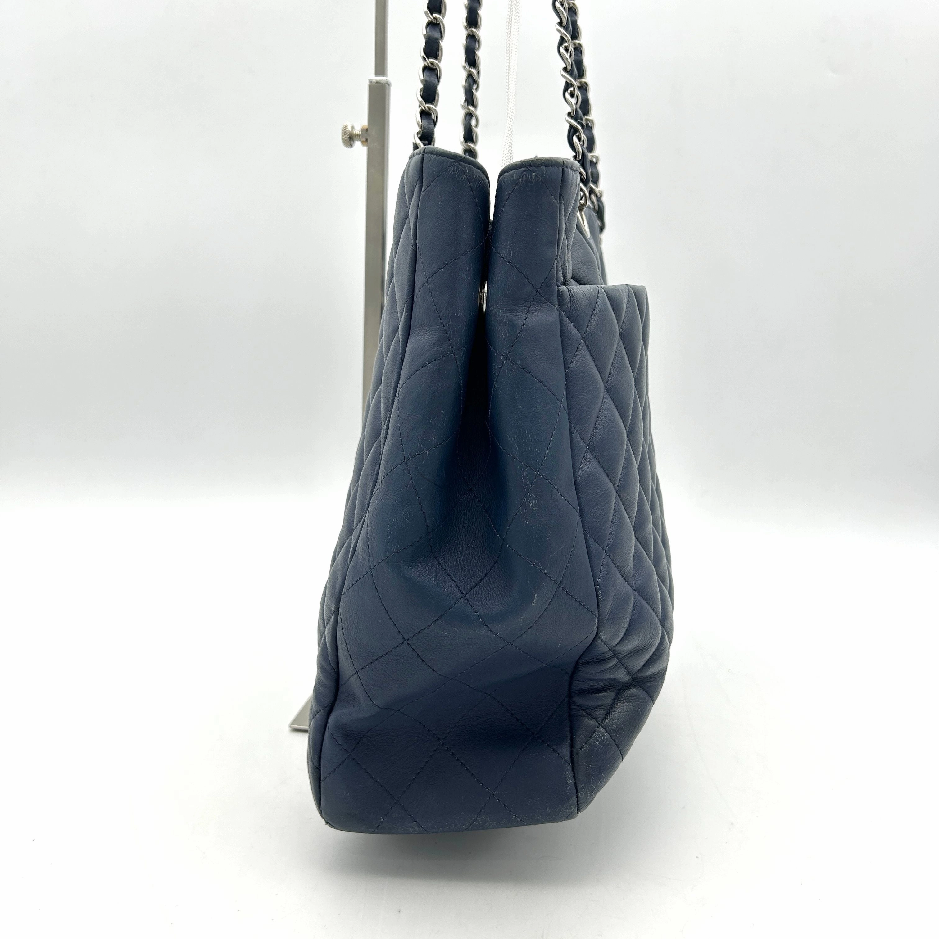 Saint Laurent Chevron Evening Bag - Black Totes, Handbags LA17300