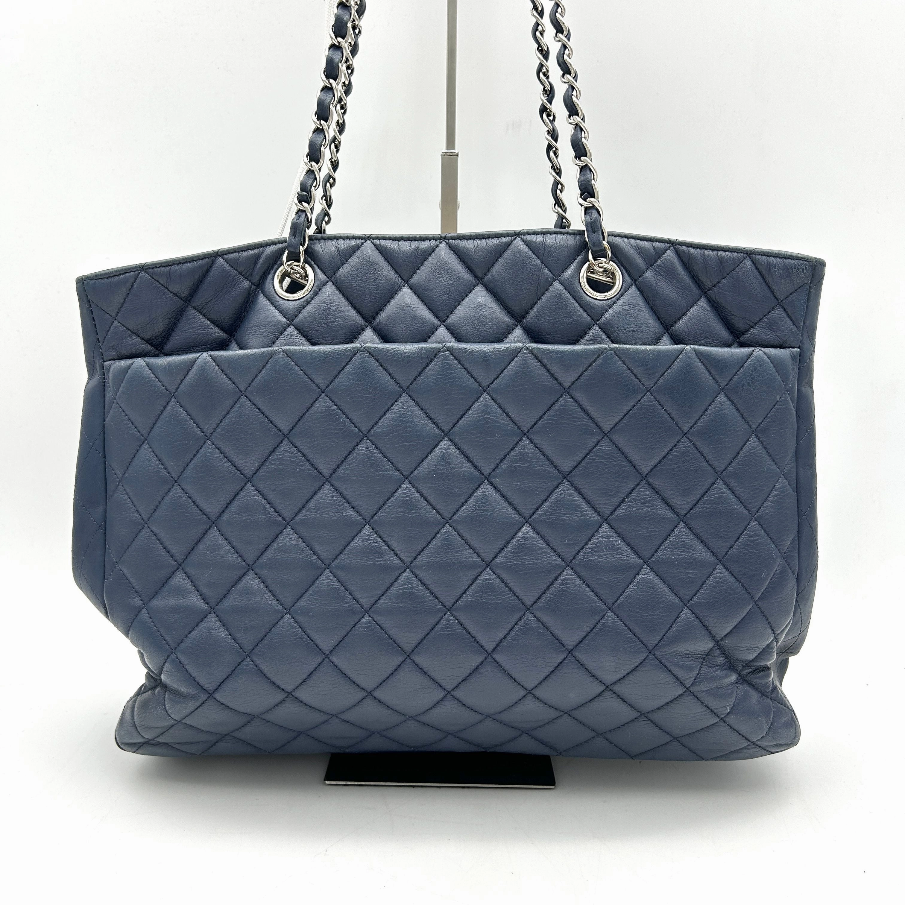 Saint Laurent Chevron Evening Bag - Black Totes, Handbags LA17300