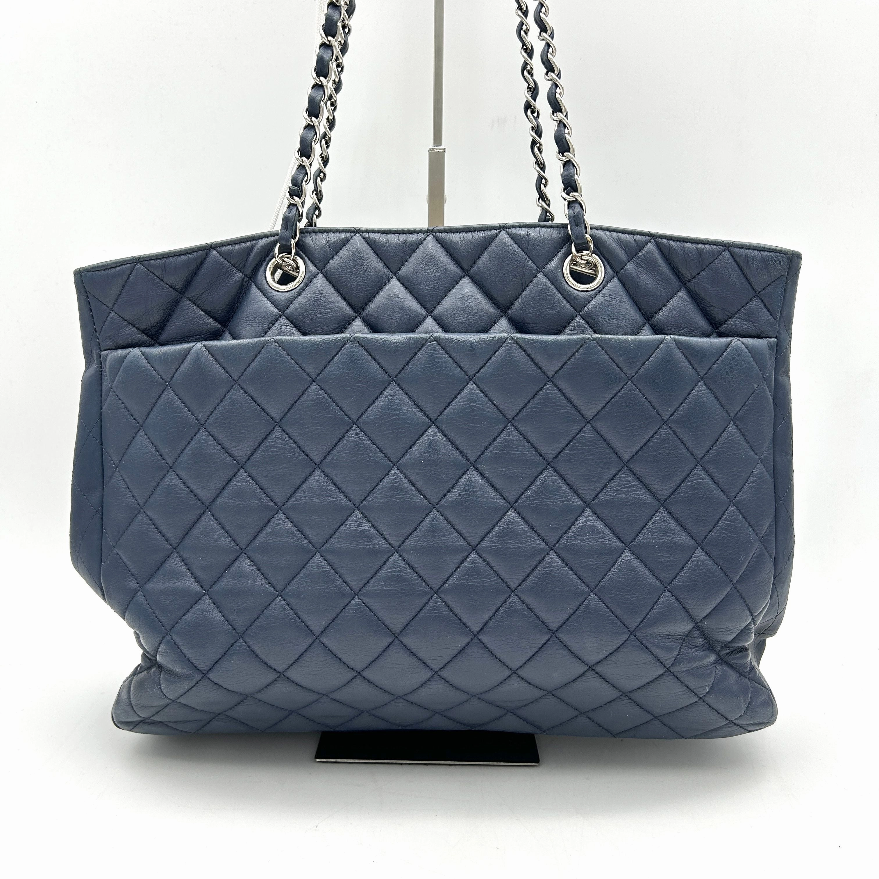 Saint Laurent Chevron Evening Bag - Black Totes, Handbags LA17300