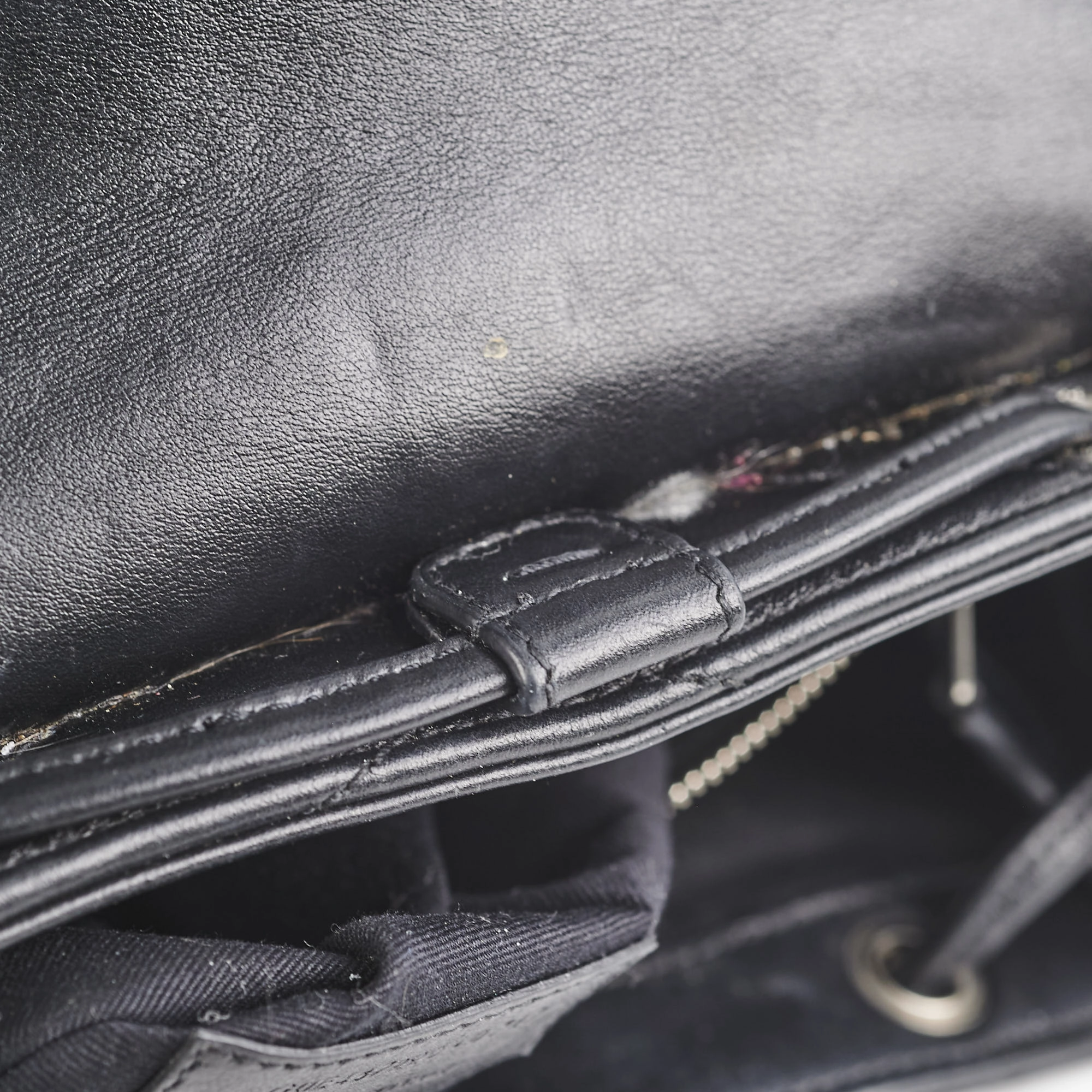 Saint Laurent Lou Small Black Backpack