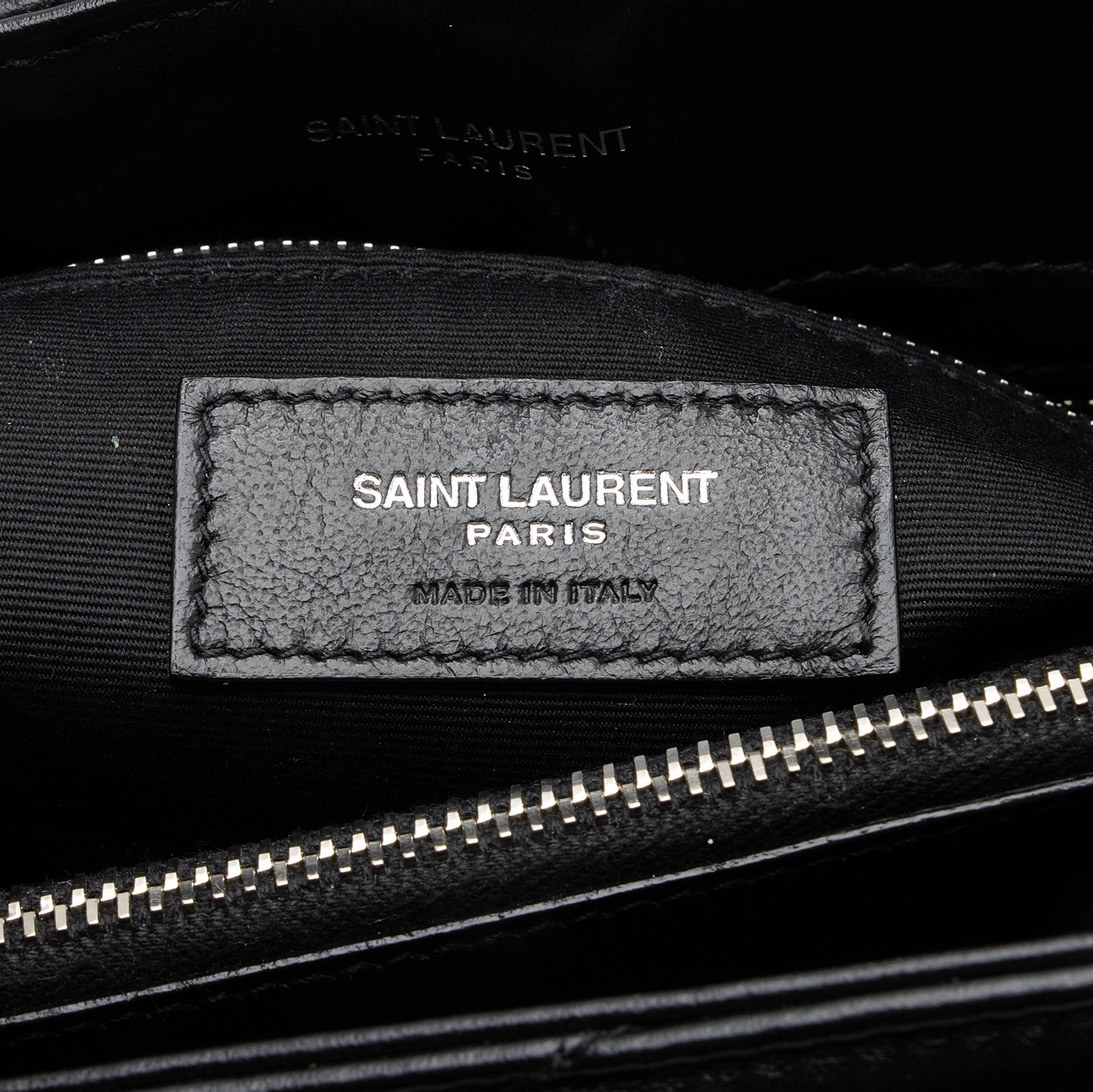 Saint Laurent Matelasse Calfskin Monogram LouLou Chain Medium Shoulder Bag (SHF-22491)