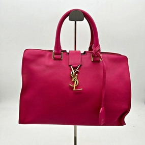 Saint Laurent Medium Classic Y Cabas - Pink Totes, Handbags LA15541