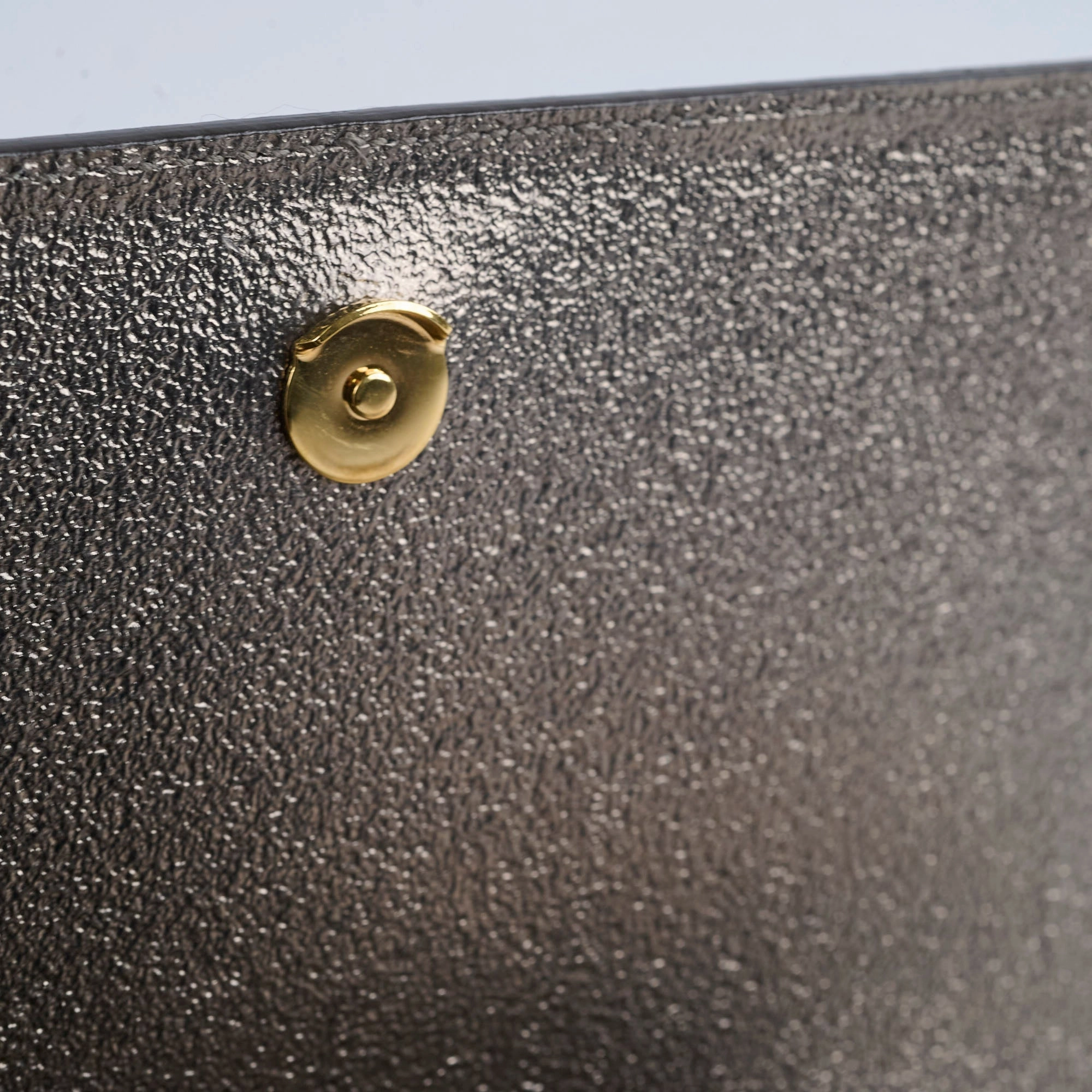 Saint Laurent Metallic Medium Kate Bronze