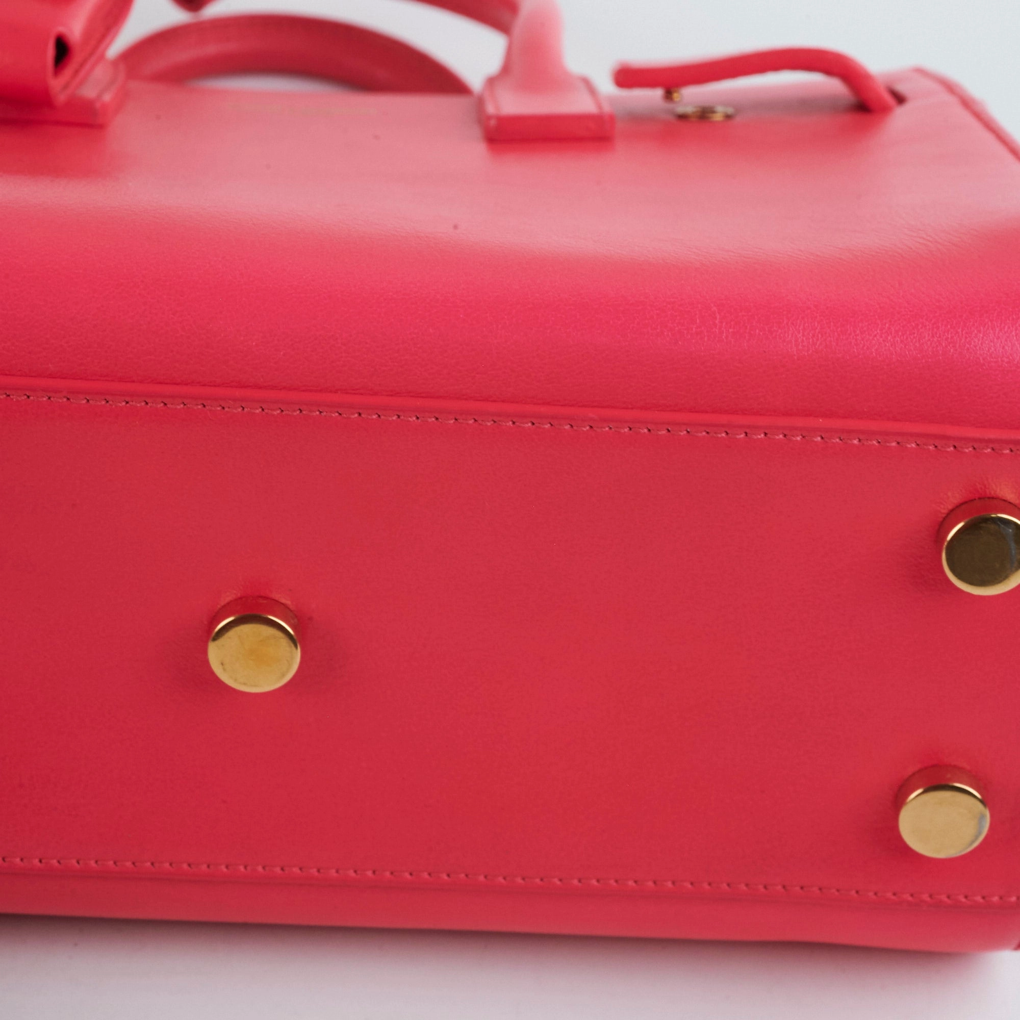 Saint Laurent Nano Sac De Jour Pink