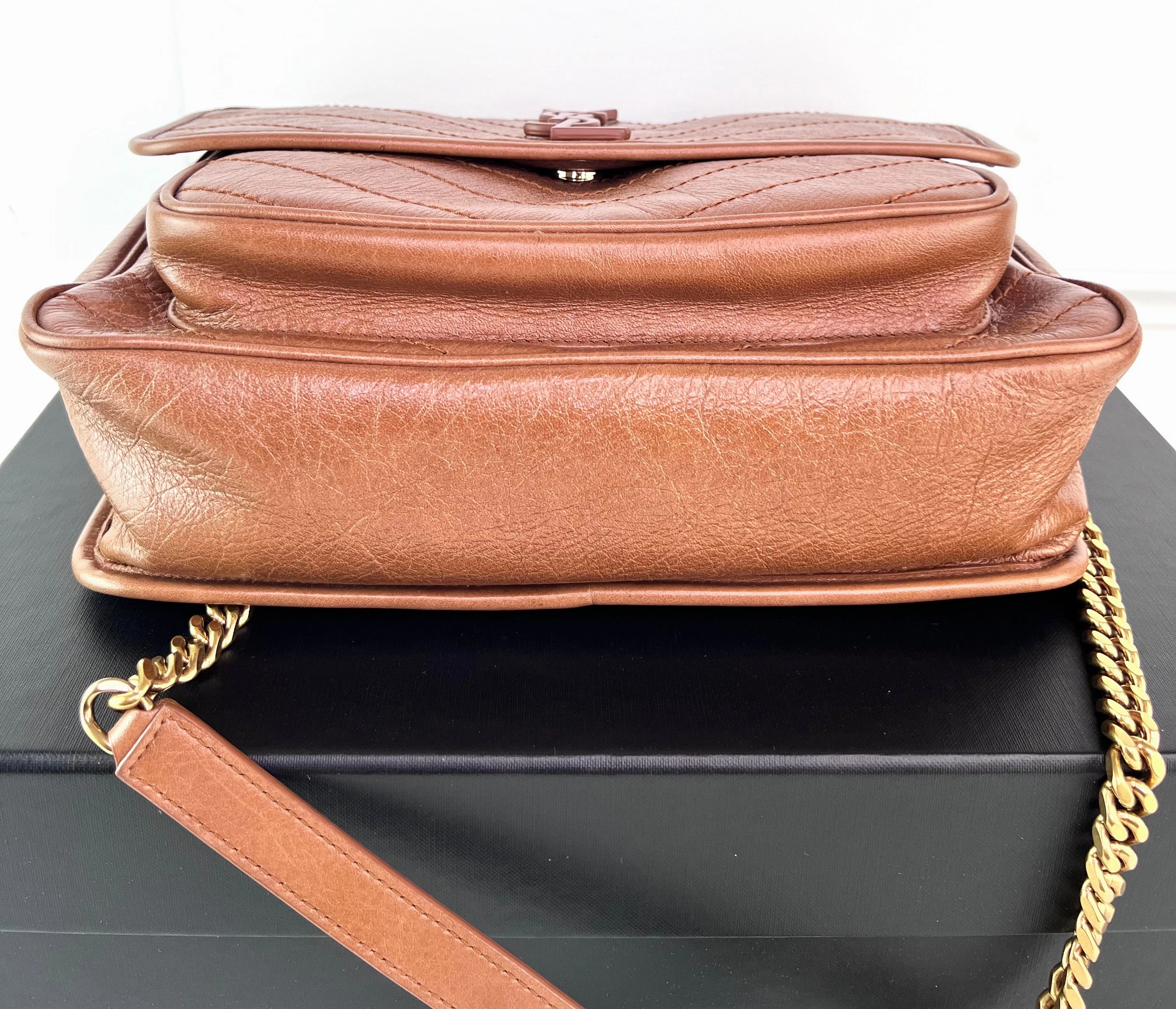 Saint Laurent Niki Medium Quilted Leather Shoulder Bag