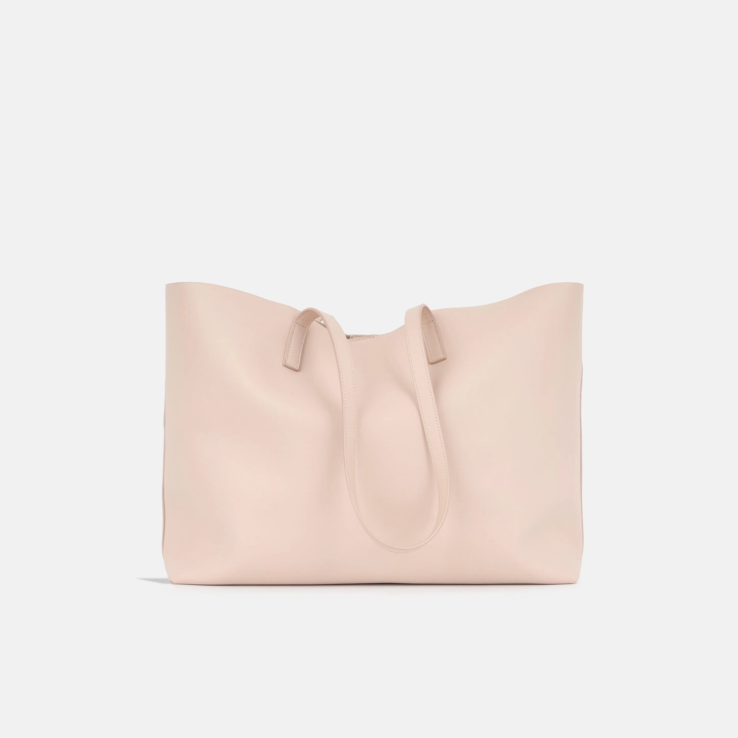 Saint Laurent Saint Laurent - E/W Shopper Tote - Blush Calfskin GHW - Pre-loved