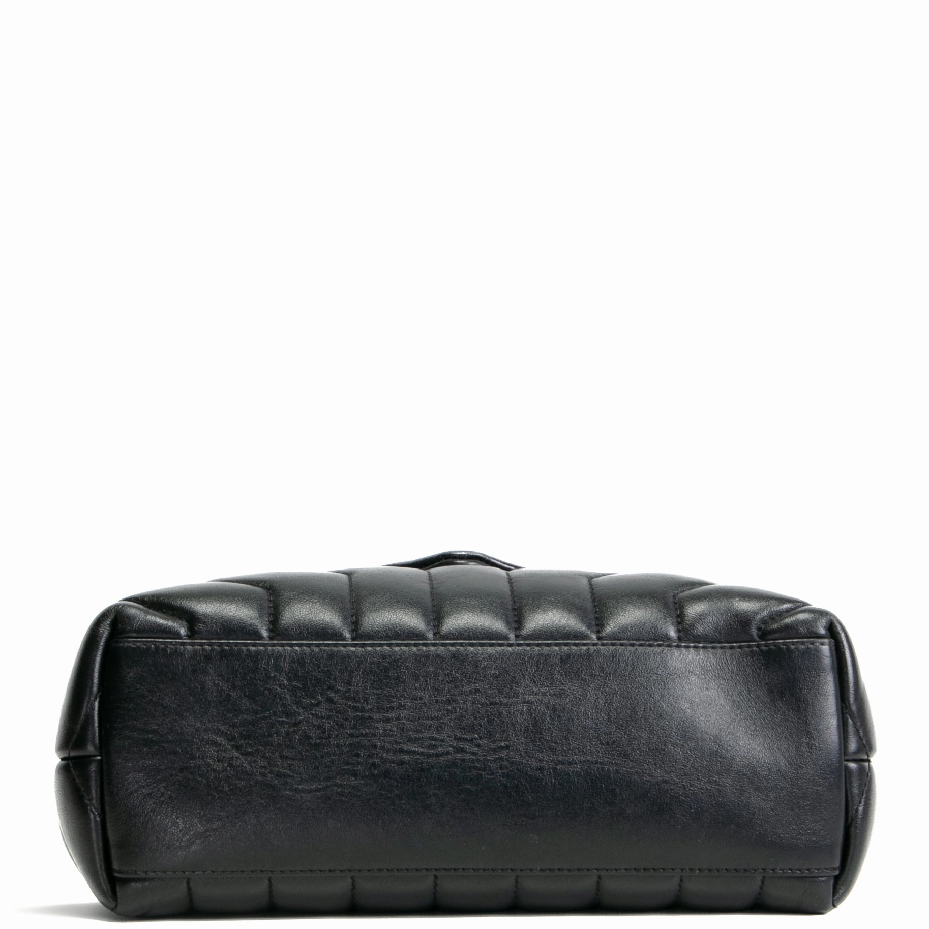 SAINT LAURENT Small LouLou Shoulder - Black