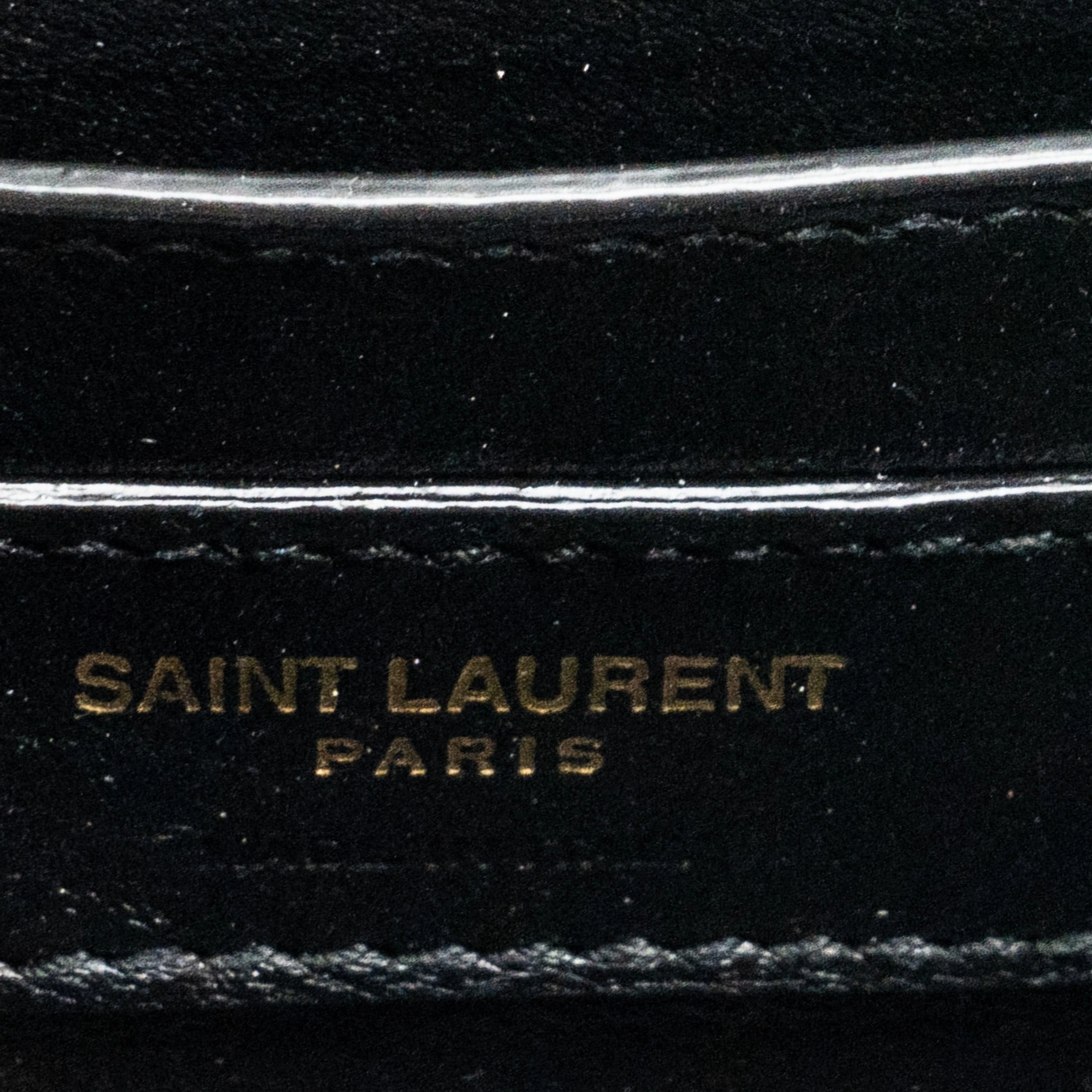 Saint Laurent Small Solferino Satchel Crossbody Bag White GHW