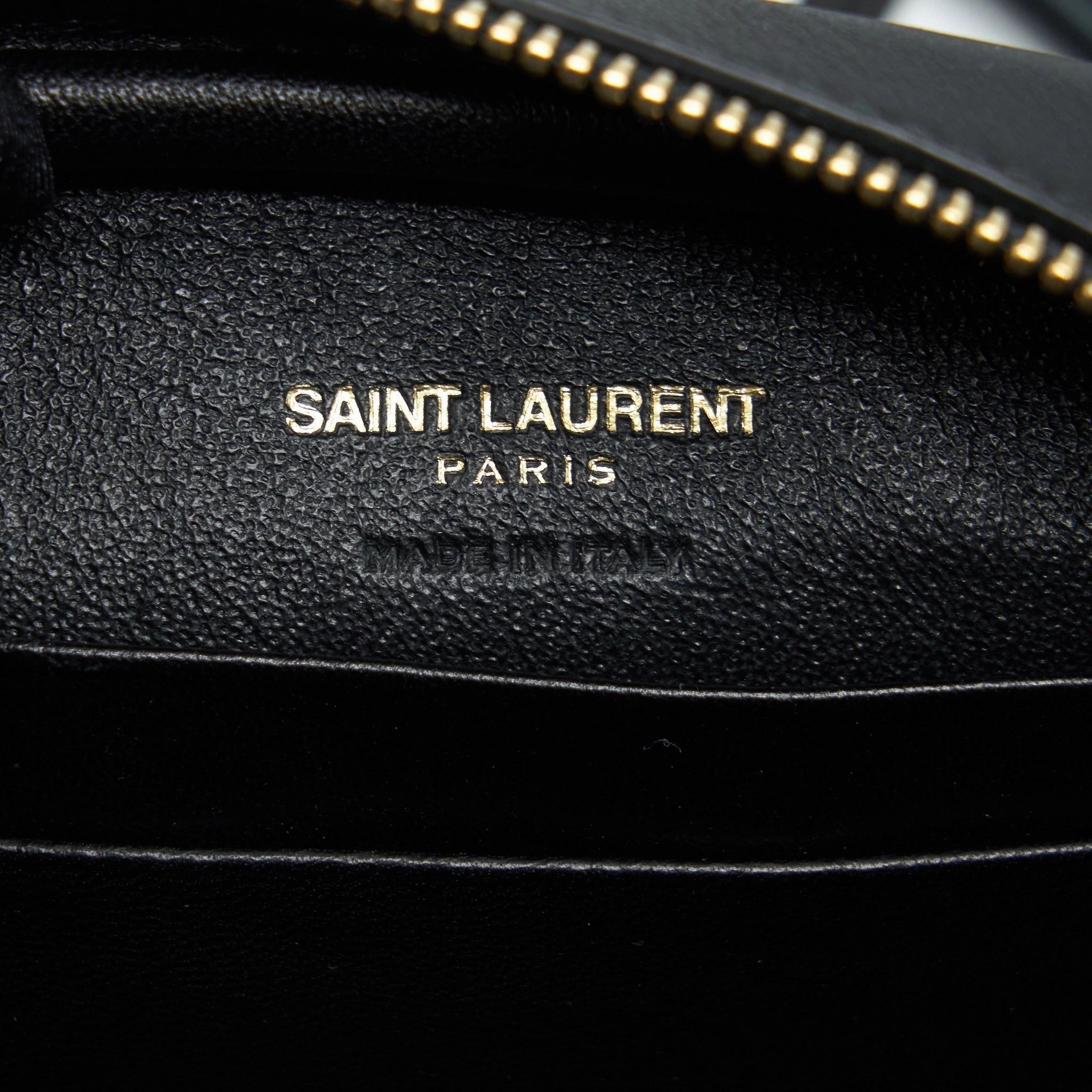 Saint Laurent/ YSL Mini Camera Crossbody Bag Black GHW