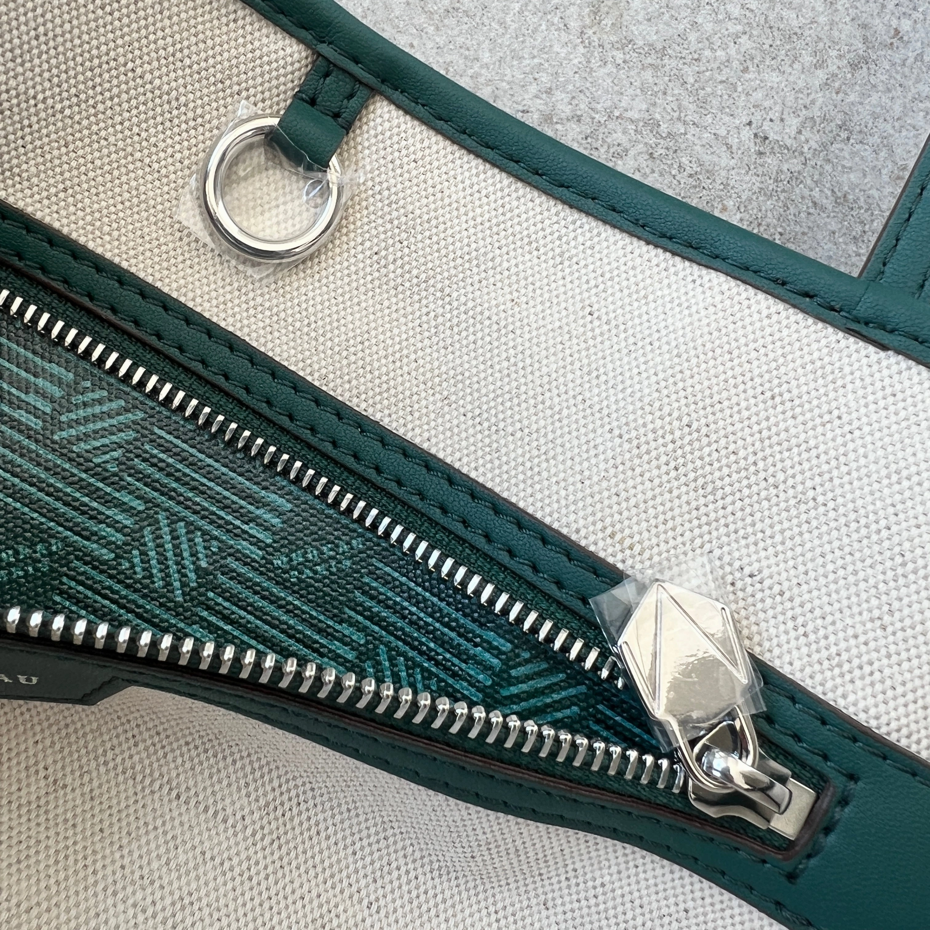 Saint Tropez Open Tote MM, Dark Green