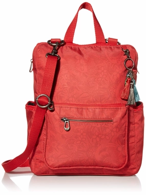 Sakroots Women's Loyola, Red Spirit Desert