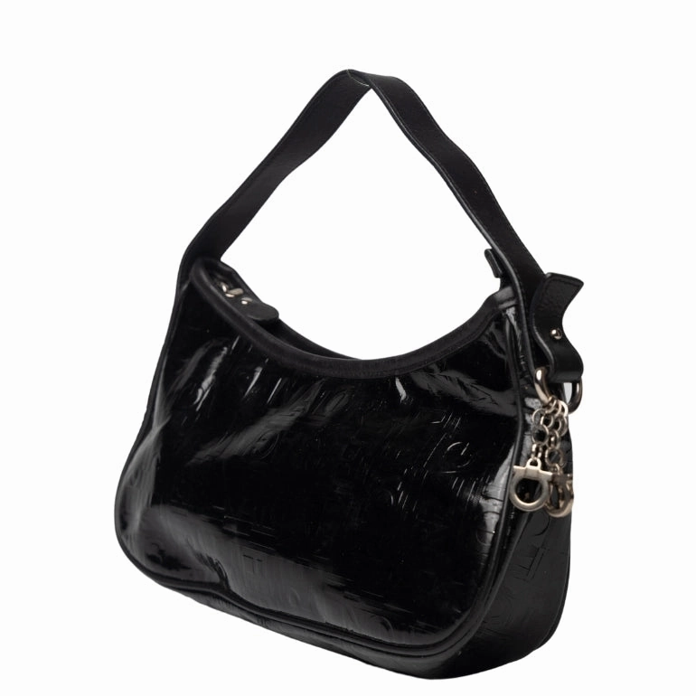Salvatore Ferragamo Patent Leather Shoulder Bag