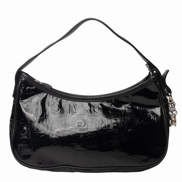 Salvatore Ferragamo Patent Leather Shoulder Bag