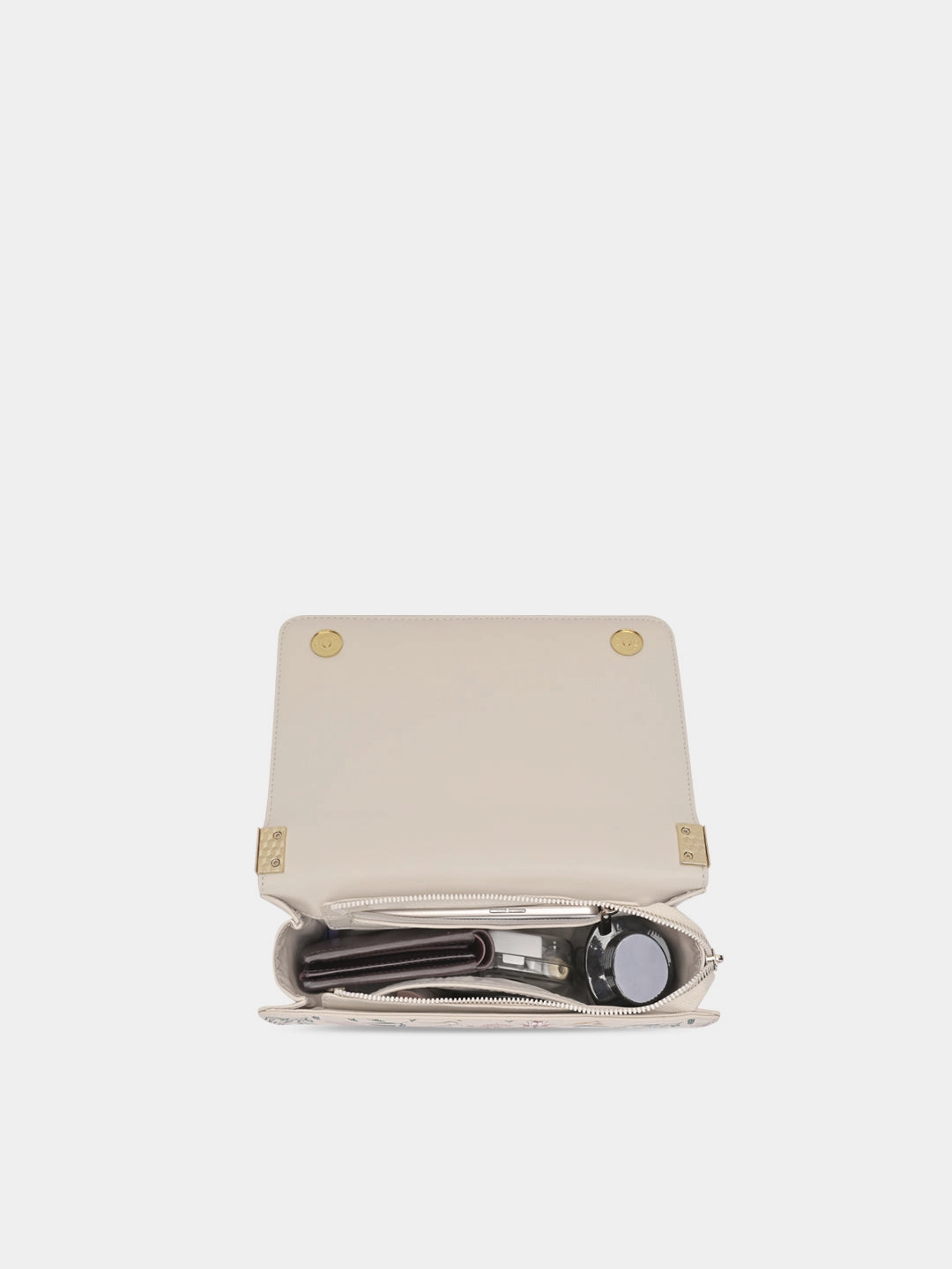 Saras Print Medium Flap Sling Bag
