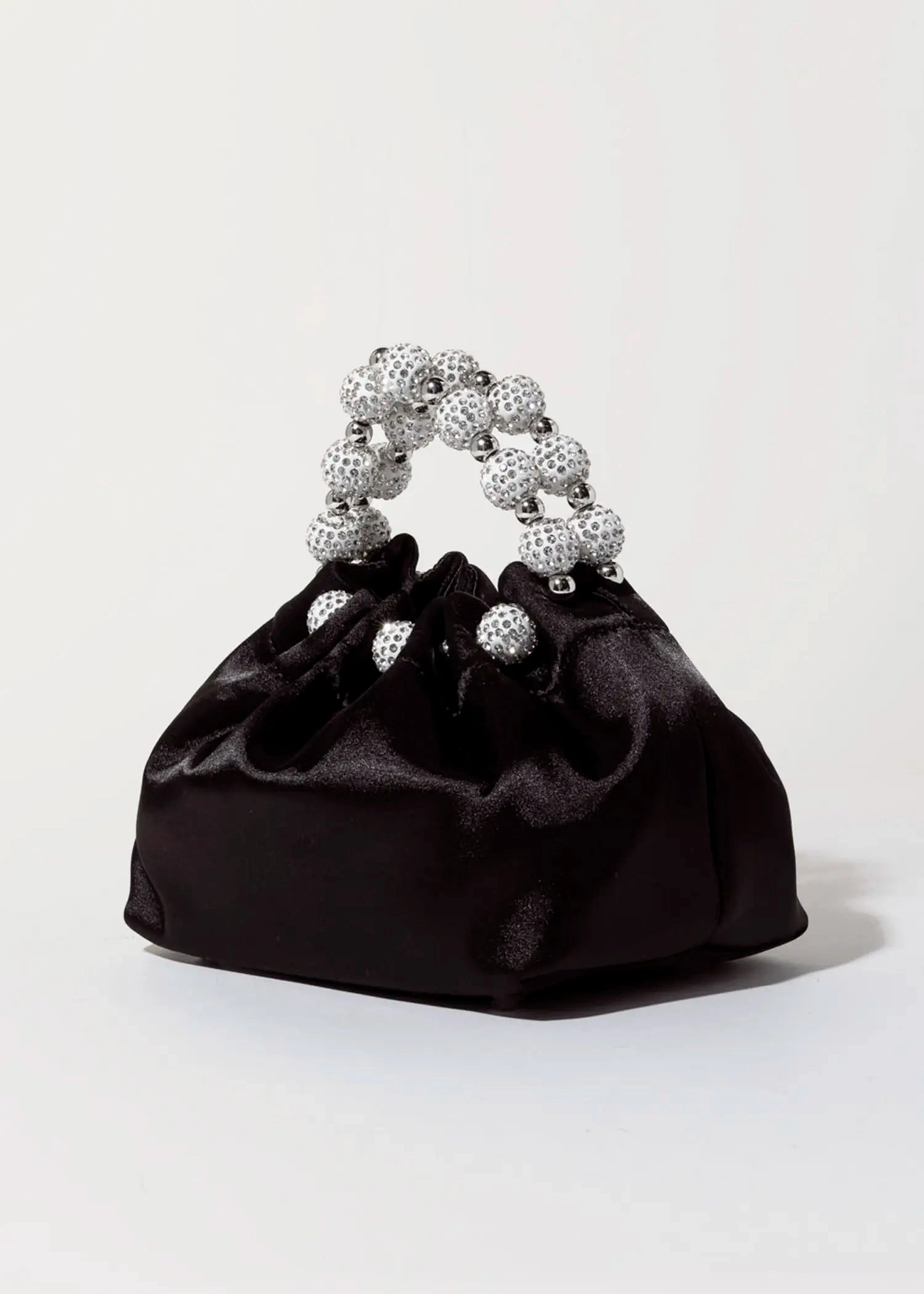 Satin Bucket Bag