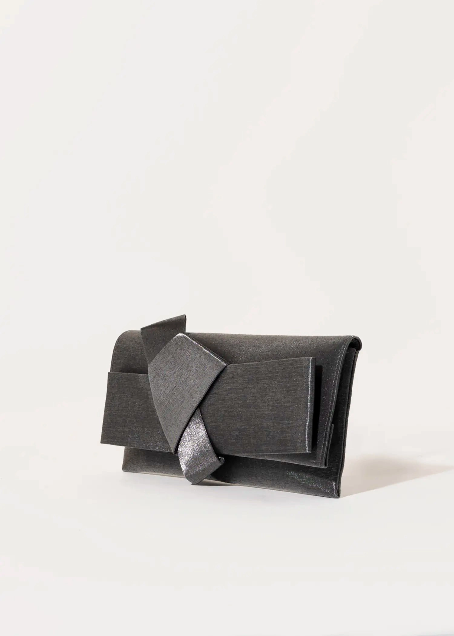 Satin Knot Clutch