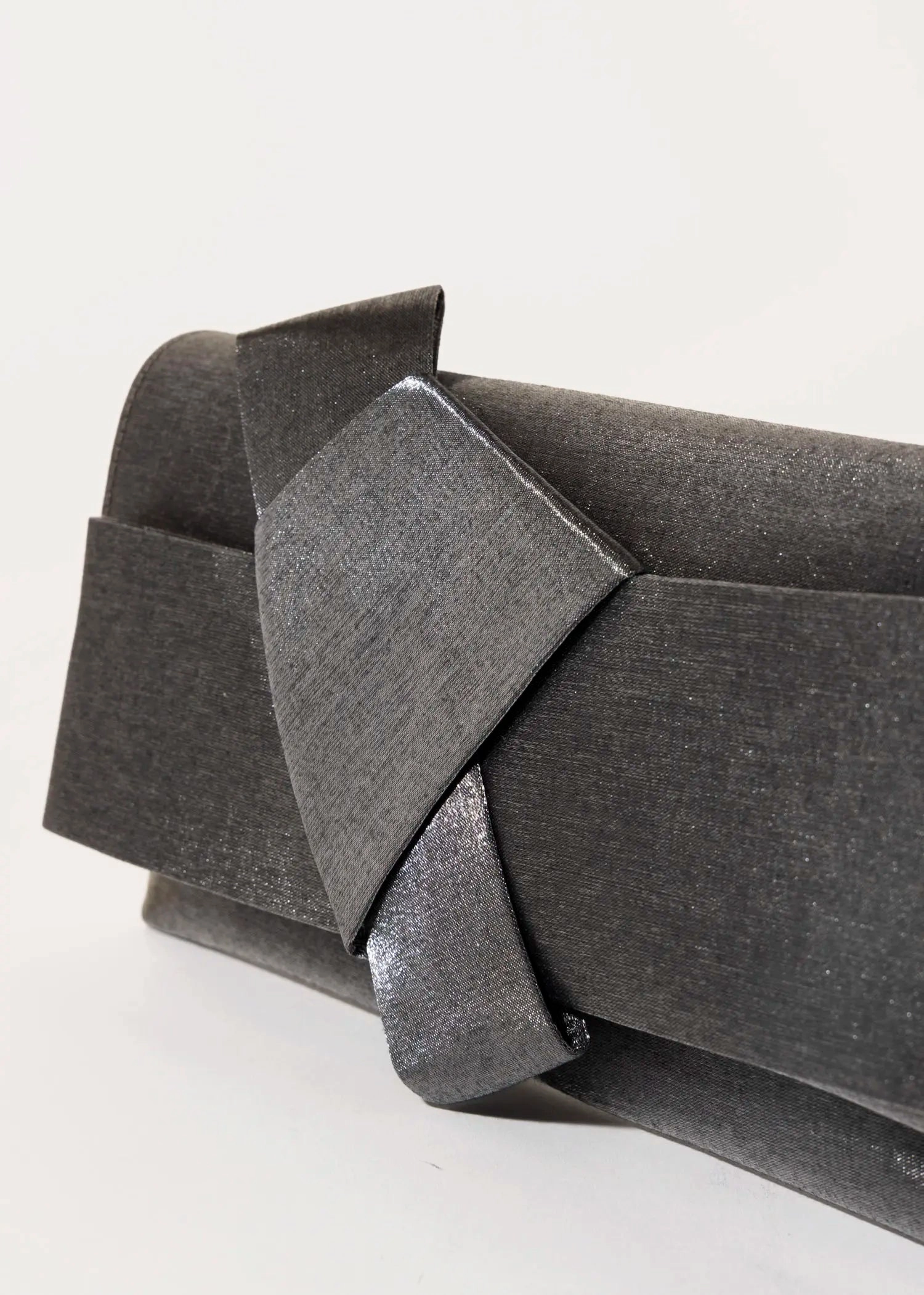 Satin Knot Clutch