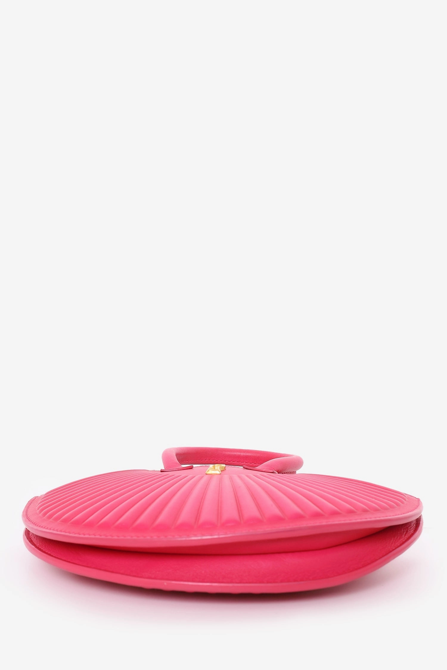 Schiaparelli Pink Leather Mini Bag with Strap