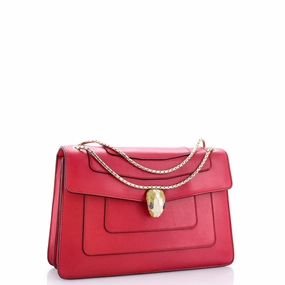 Serpenti Forever Shoulder Bag Leather Medium