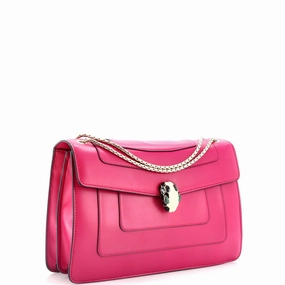 Serpenti Forever Shoulder Bag Leather Medium