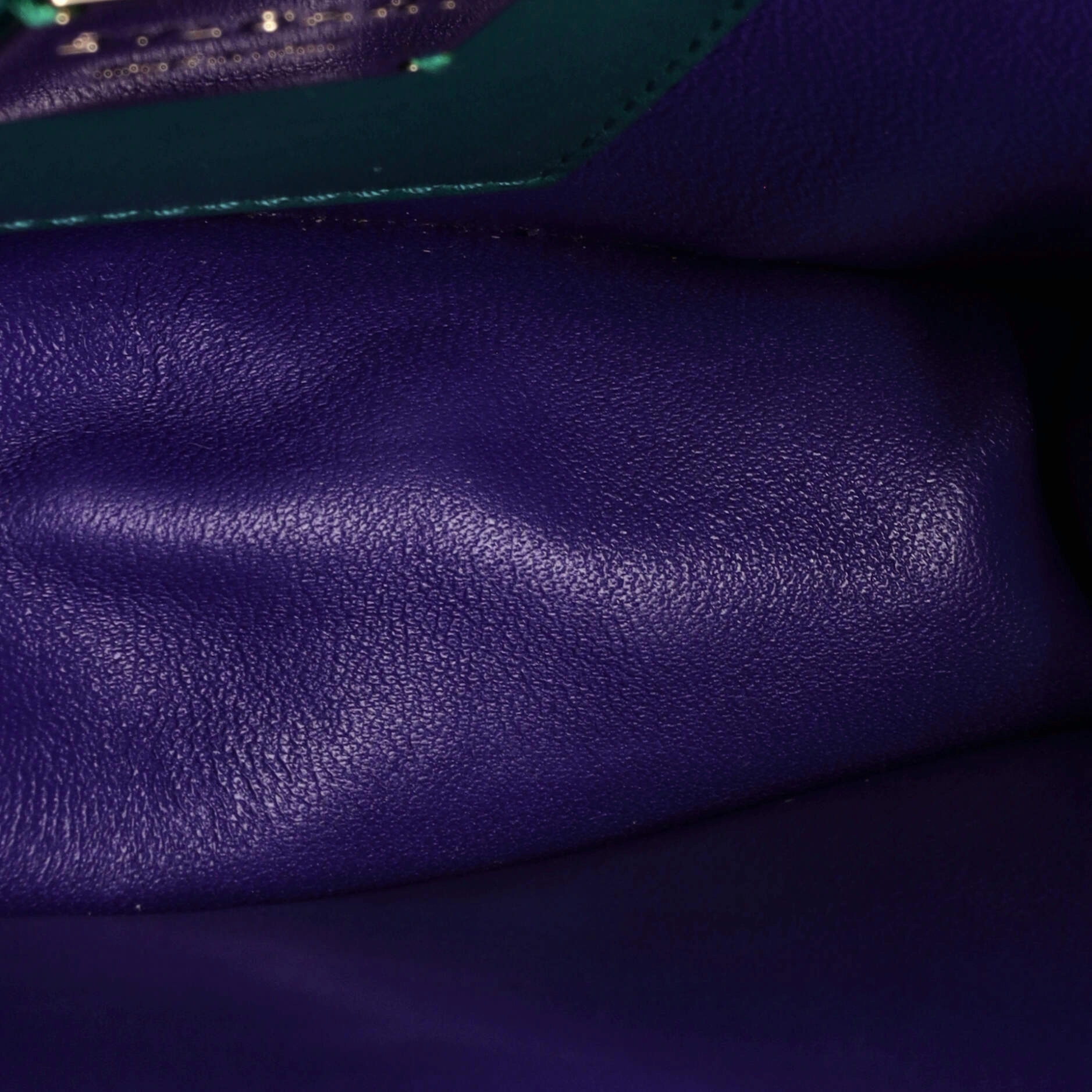 Serpenti Forever Square Shoulder Bag Leather and Stingray Small