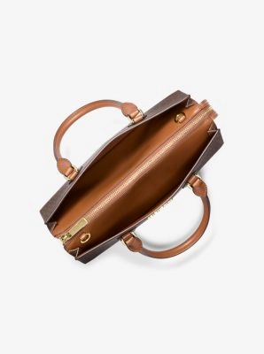 Sheila Medium Logo Satchel