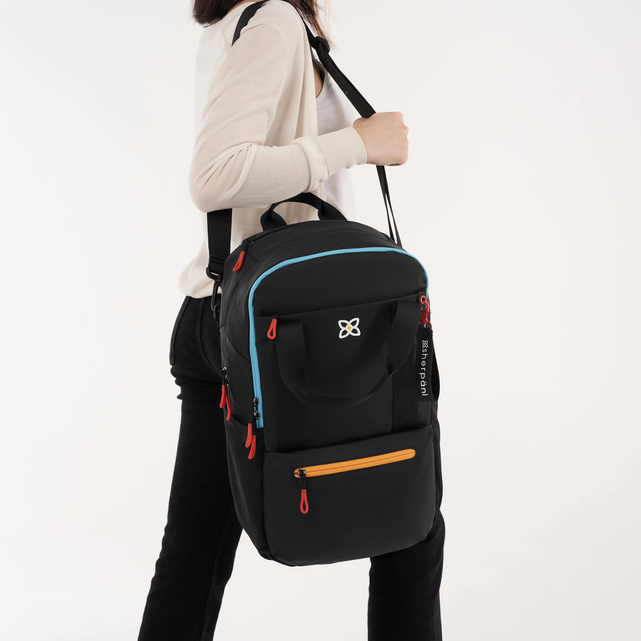 Sherpani Camden Convertible Backpack Tote for Women Fits 15 Inch Laptop