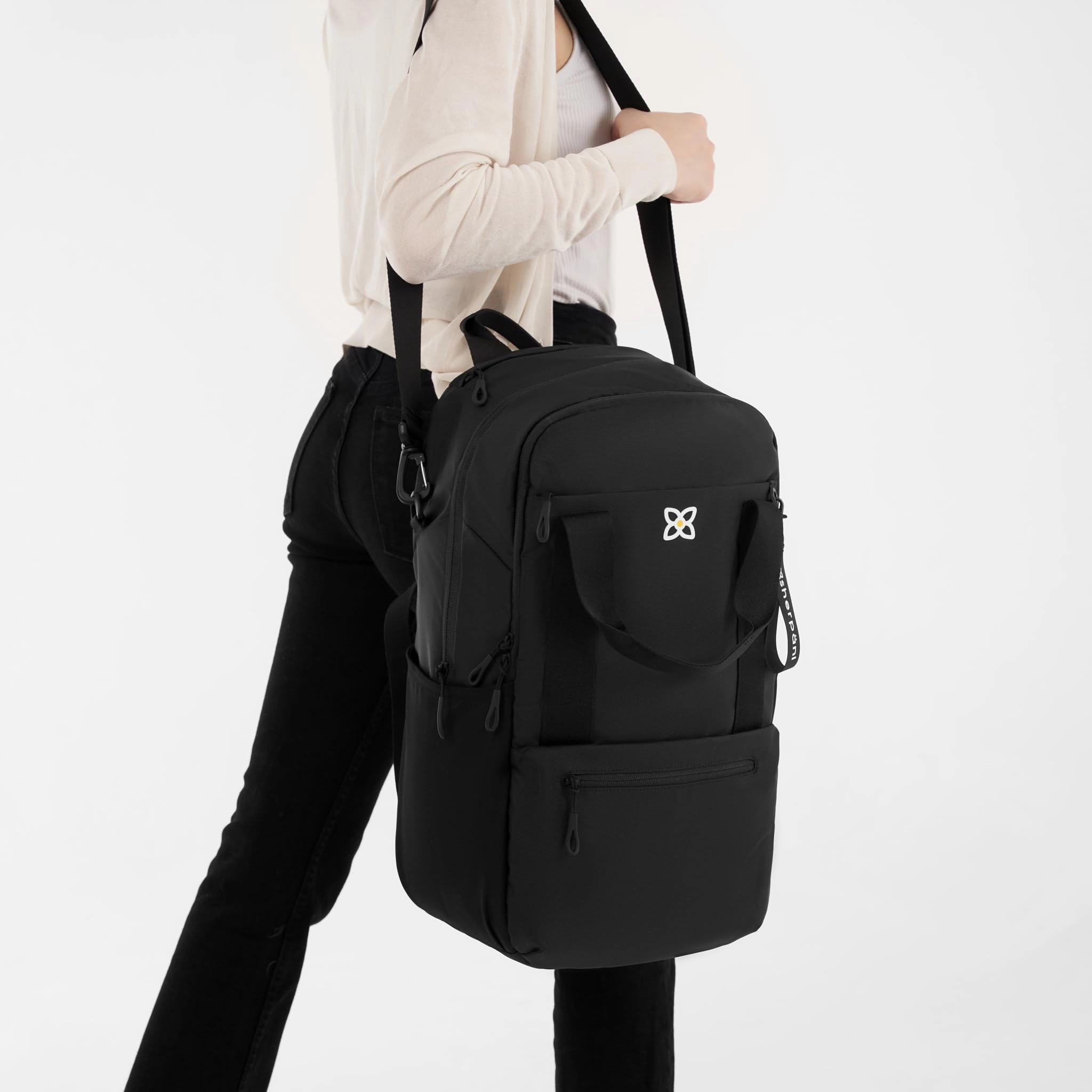 Sherpani Camden Convertible Backpack Tote for Women Fits 15 Inch Laptop