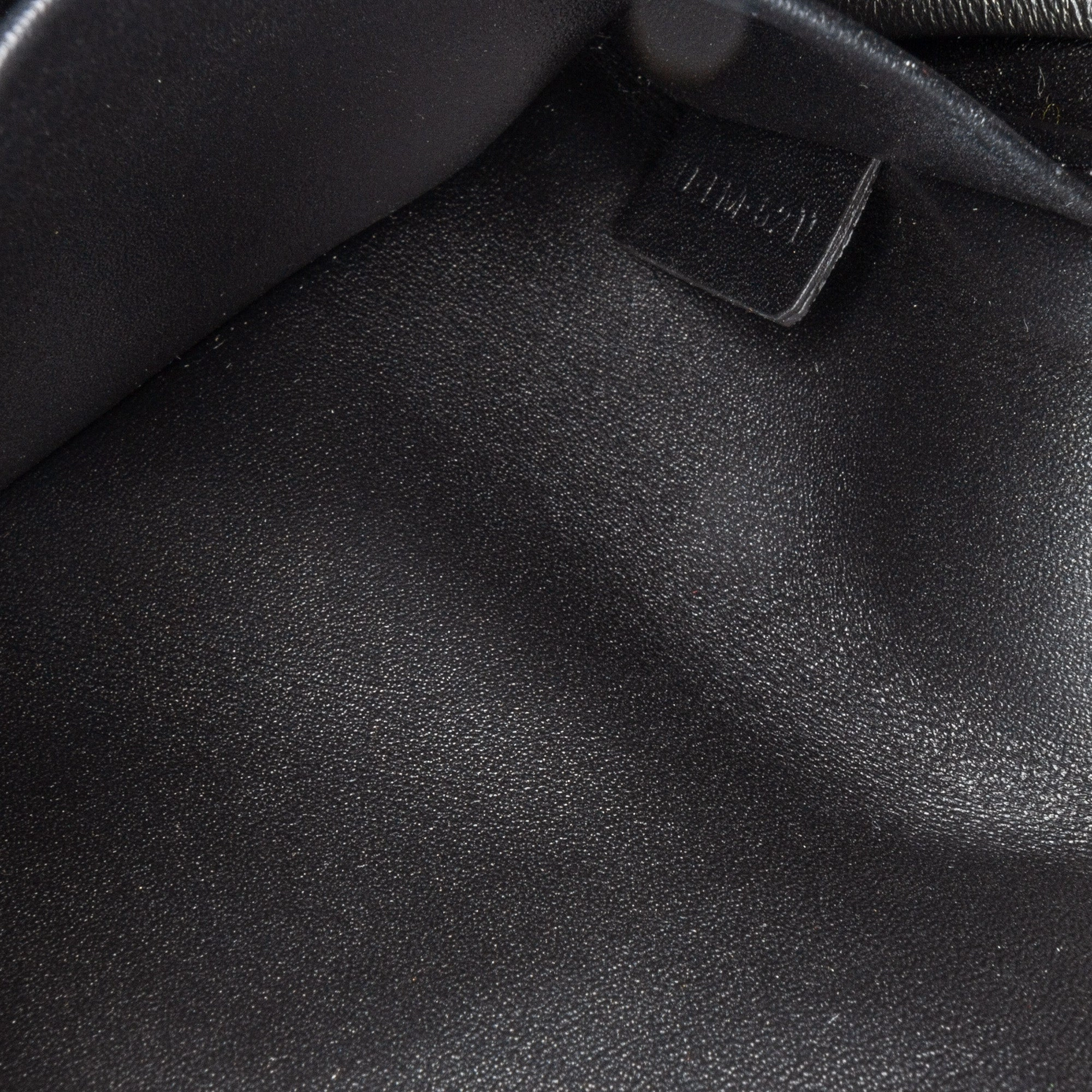 Shiny Calfskin Triomphe Claude Chain Shoulder Bag