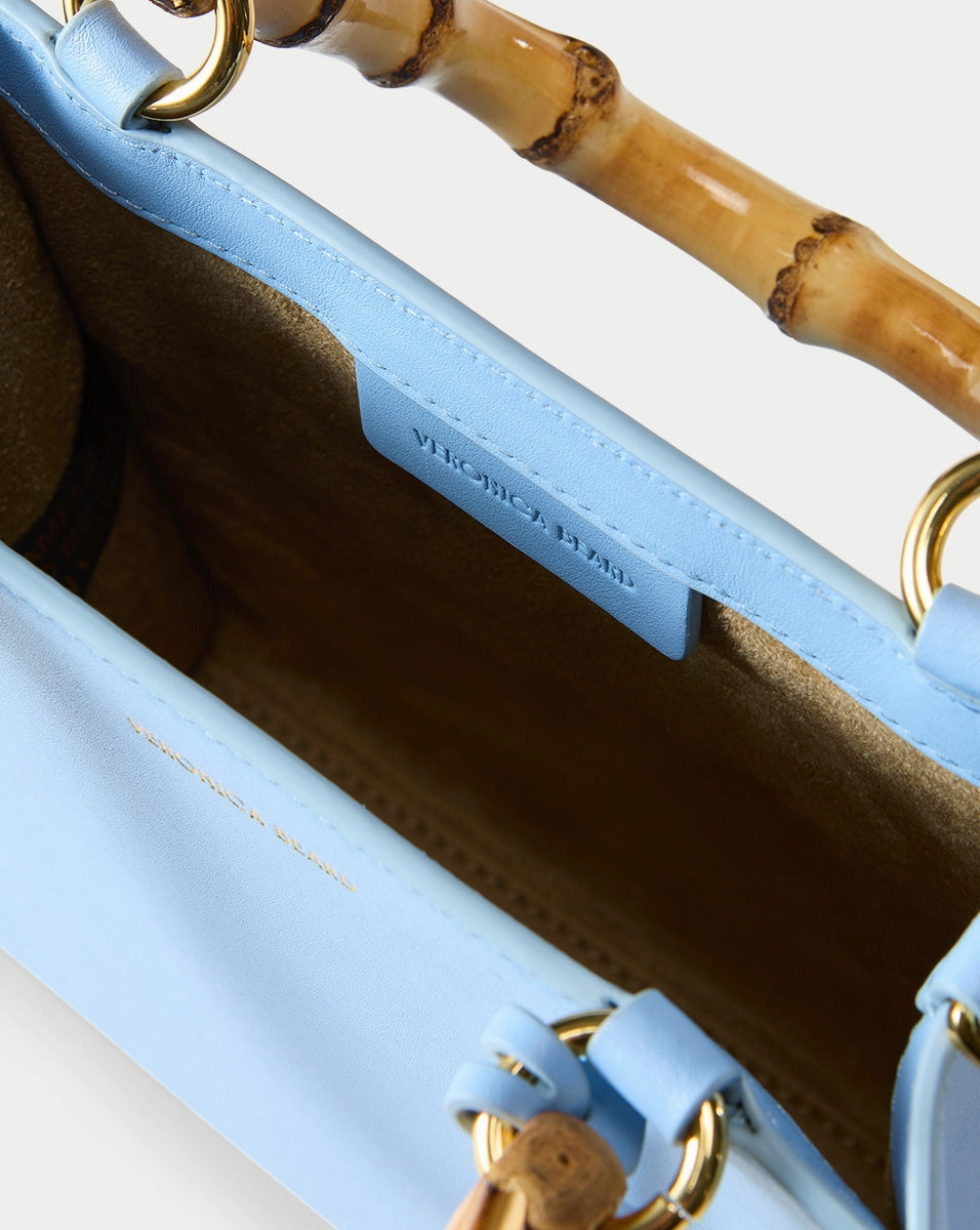 Shopper Bag with Bamboo-Handle