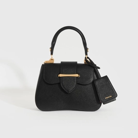 Sidonie Mini Crossbody Bag in Black