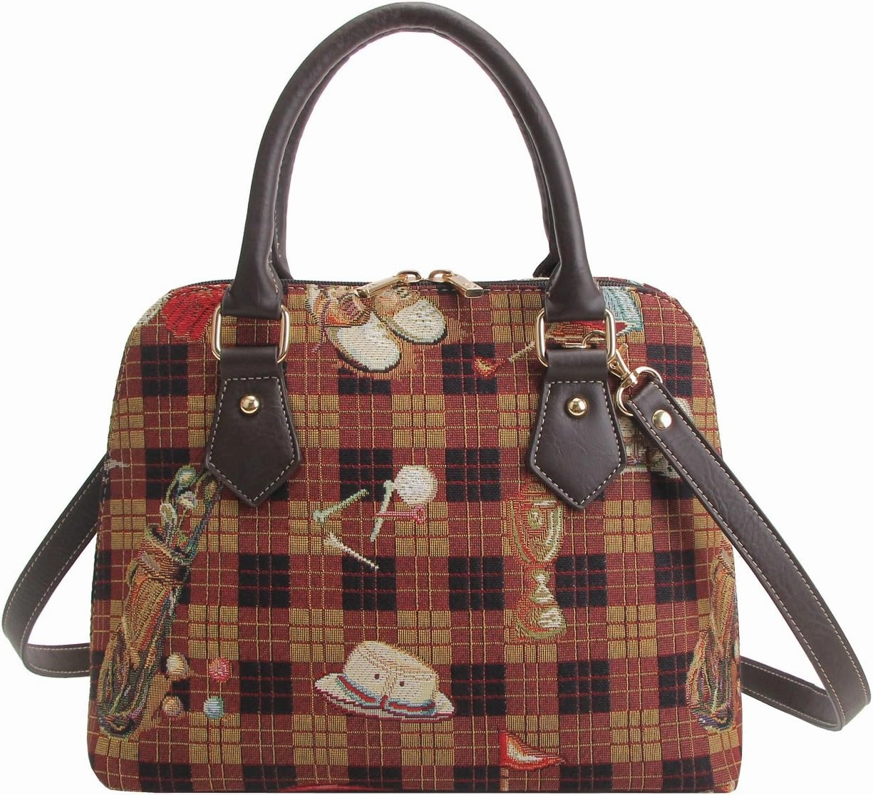 Signare Tapestry Hand & Shoulder Bag for Women |Fashionable Cross Body bag Purses for Woman |Satchel Bag for Women Girls Teen