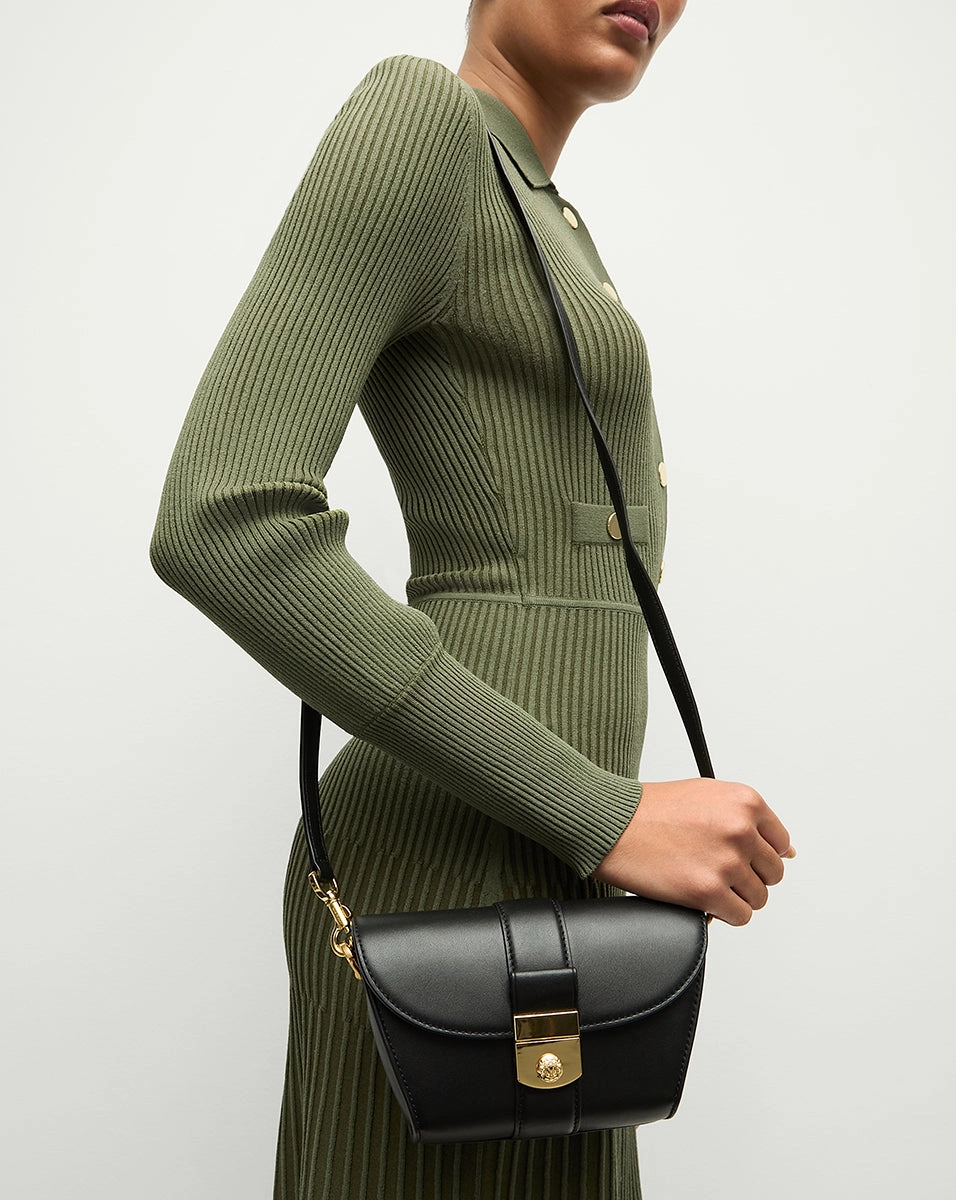 Small Crest Lock Trap Bag