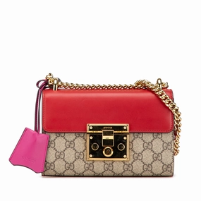 Small GG Supreme Padlock Crossbody