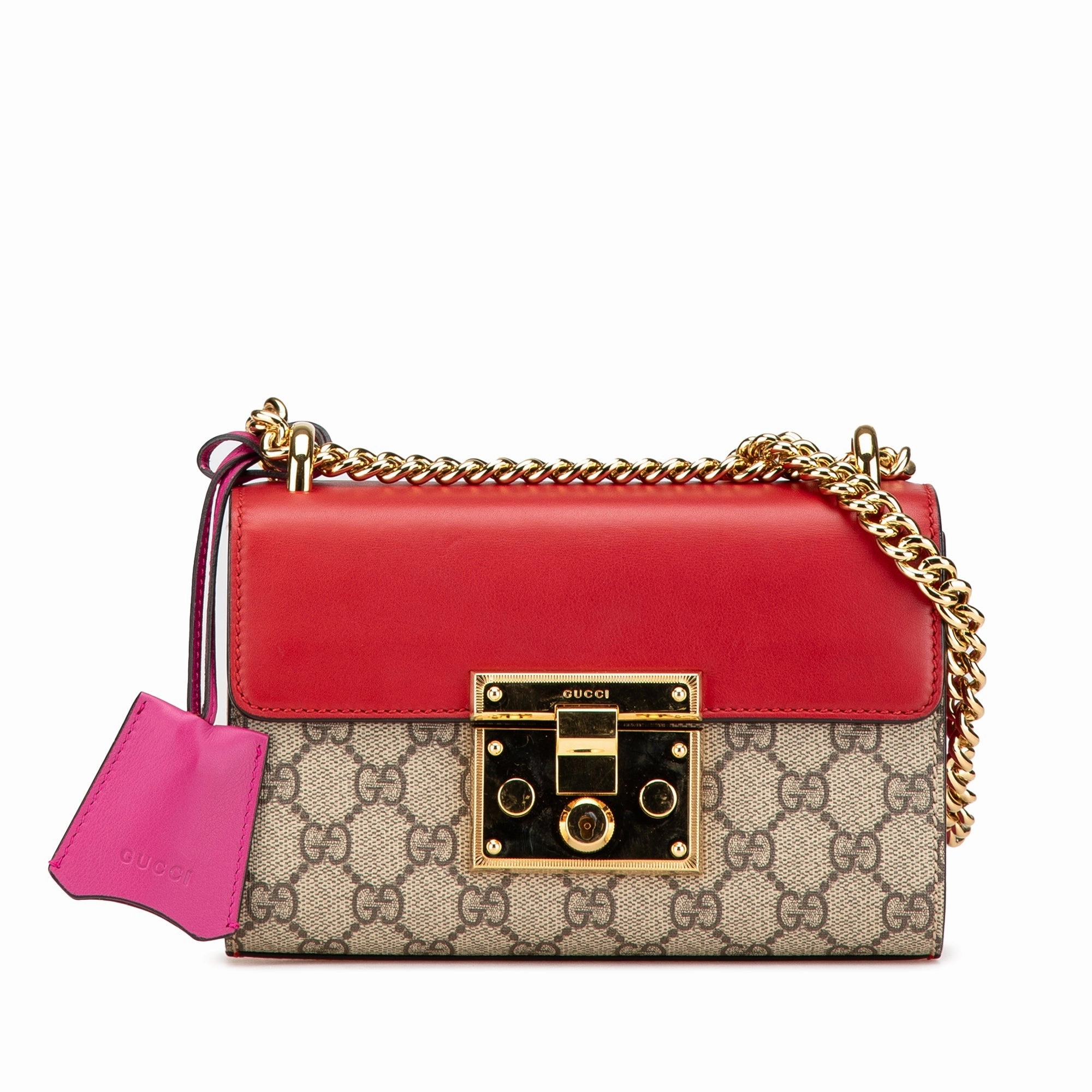 Small GG Supreme Padlock Crossbody
