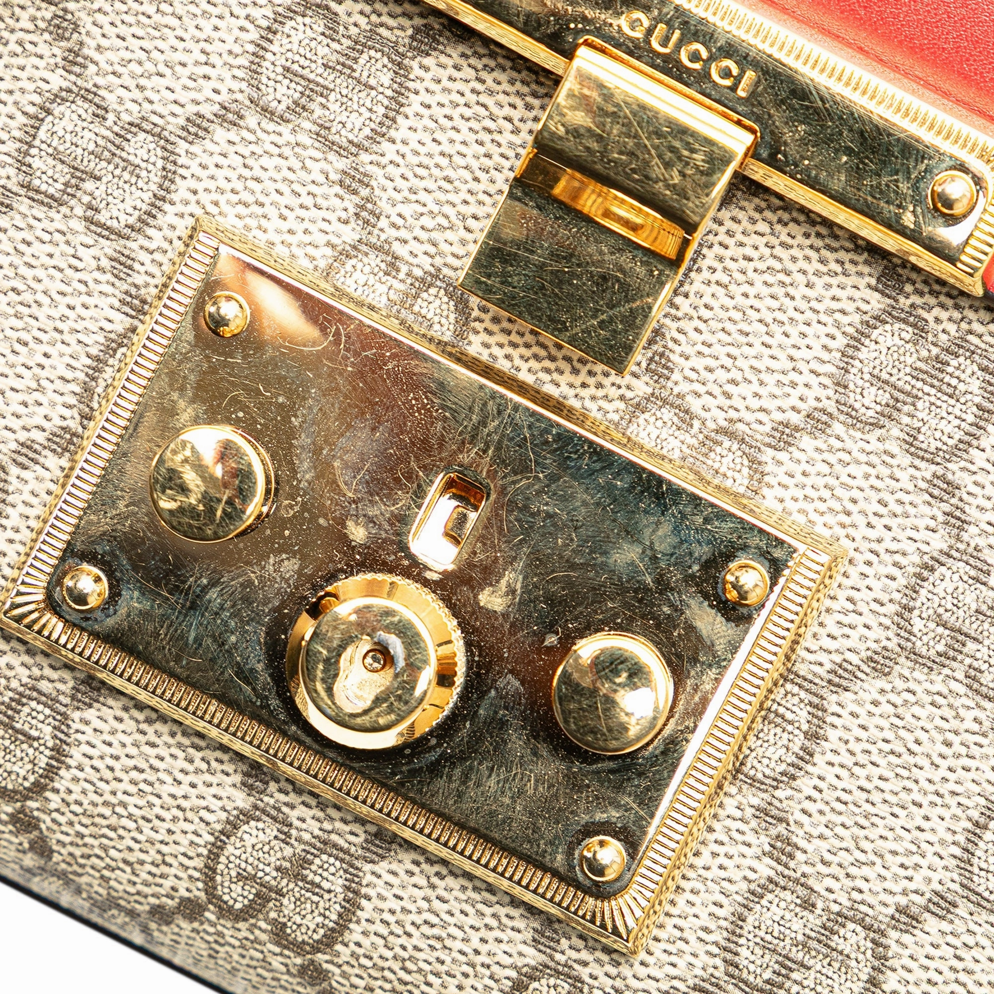 Small GG Supreme Padlock Crossbody