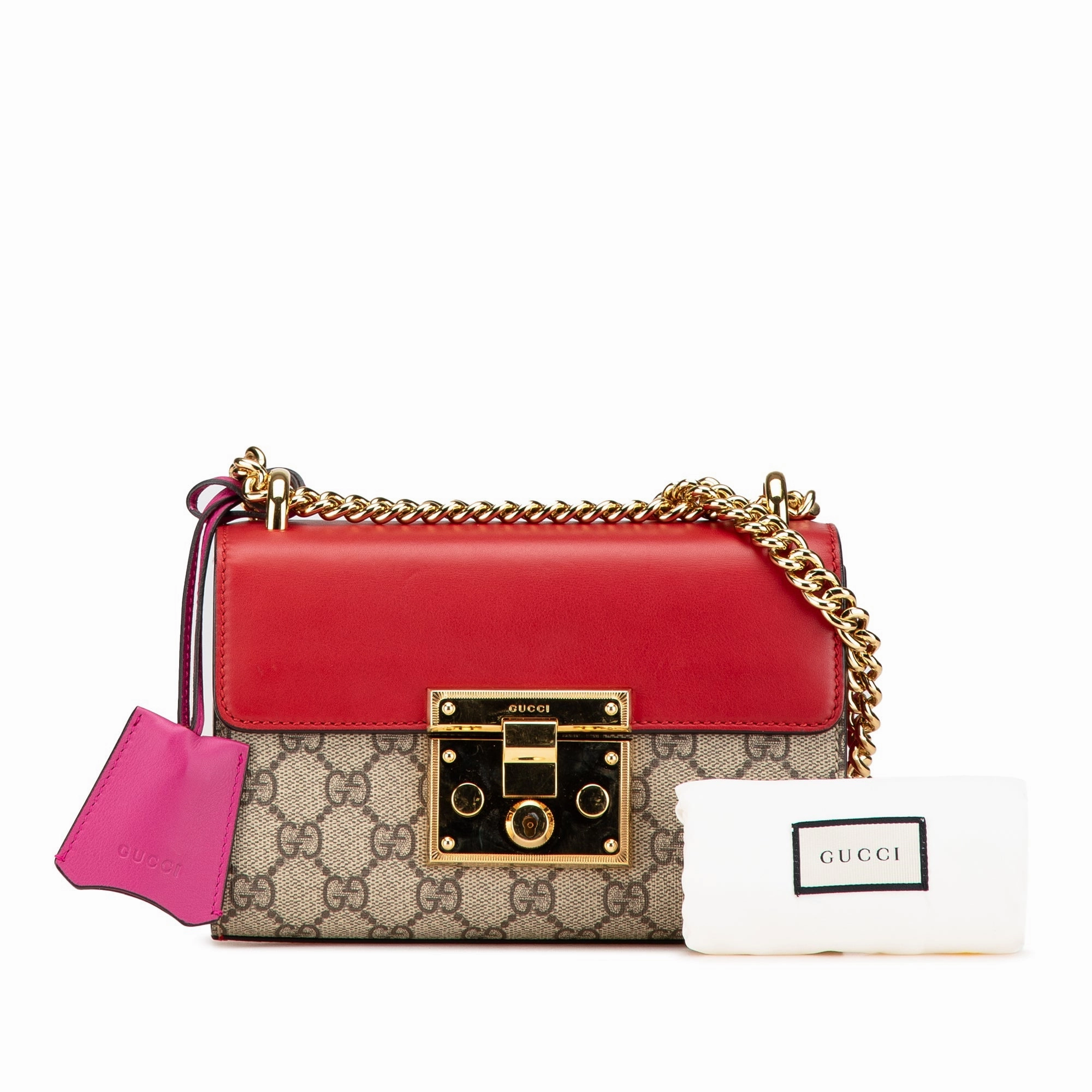 Small GG Supreme Padlock Crossbody