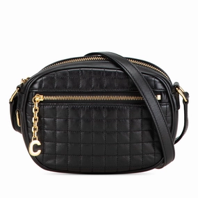 Small Leather C Charm Crossbody