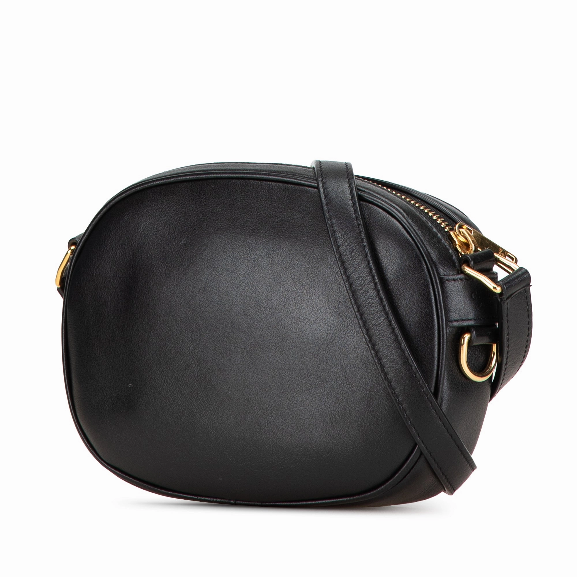 Small Leather C Charm Crossbody