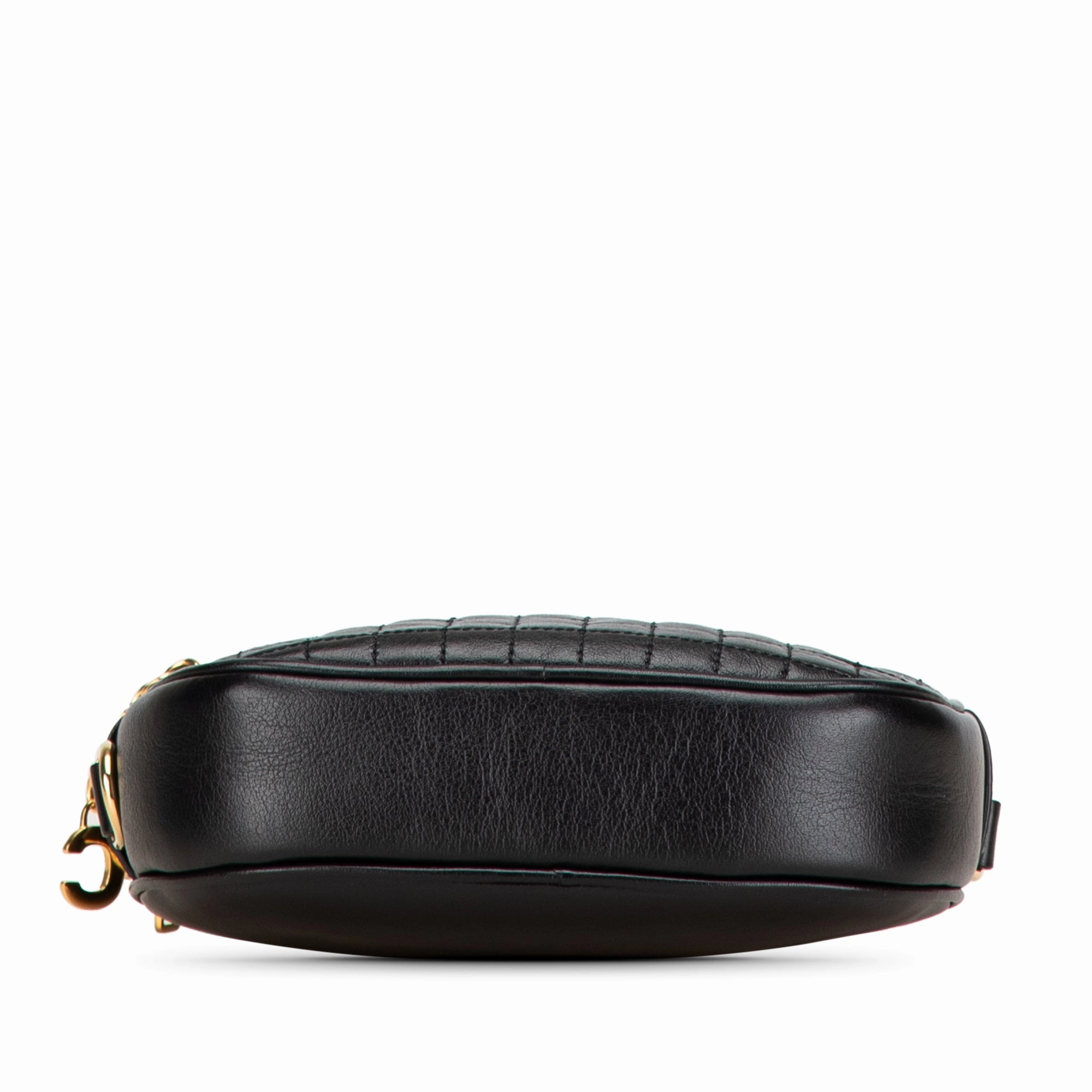 Small Leather C Charm Crossbody