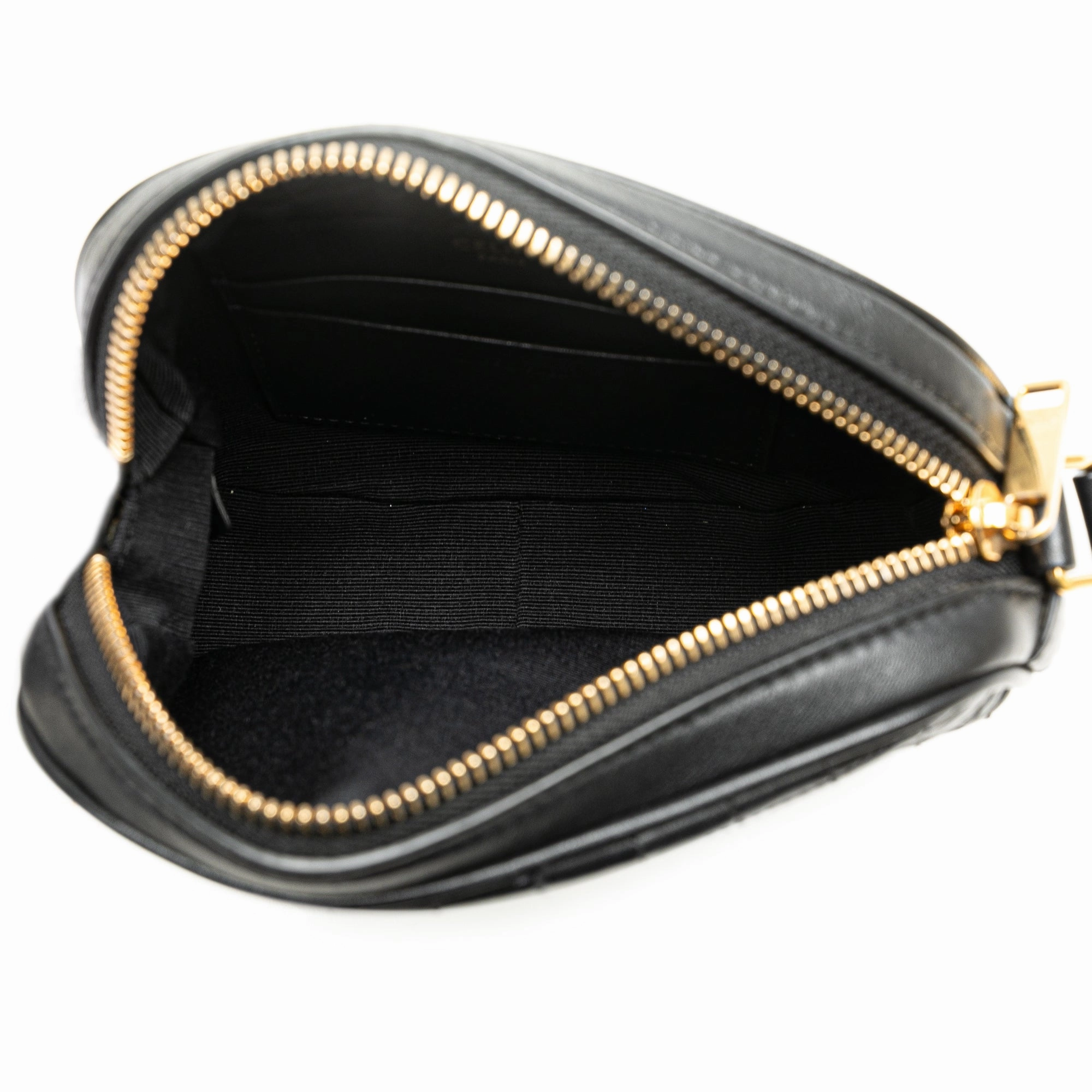 Small Leather C Charm Crossbody