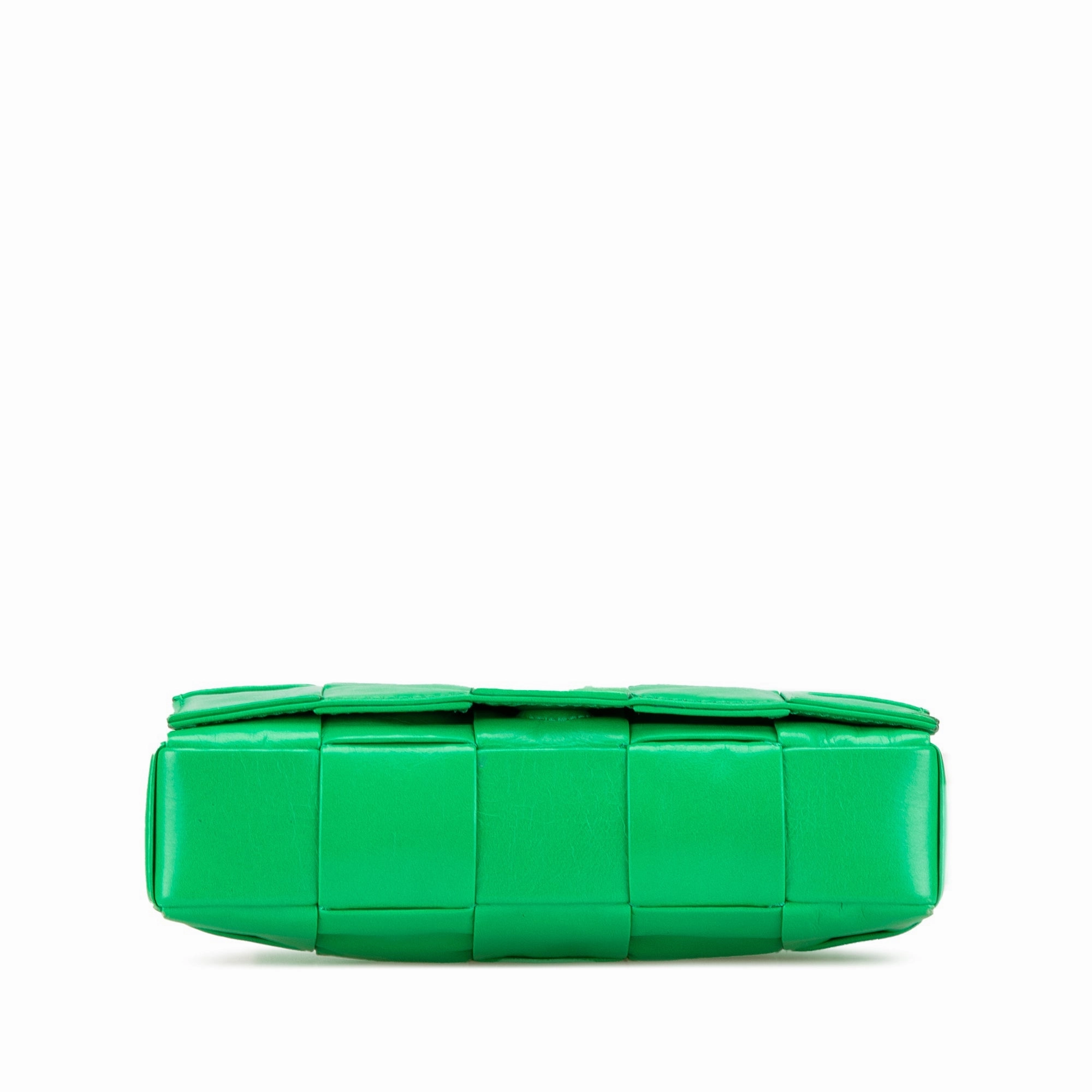 Small Nappa Intrecciato Cassette Crossbody