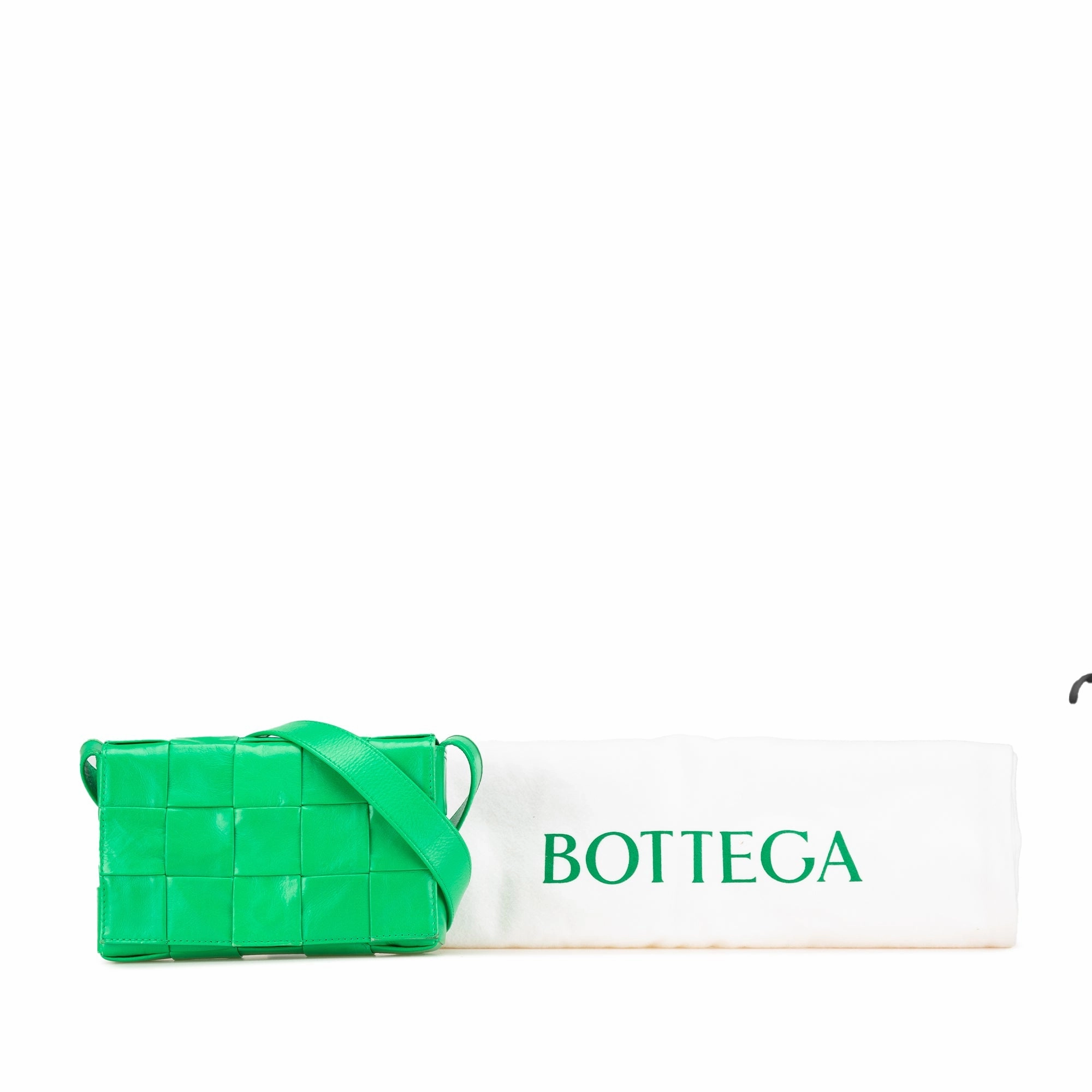 Small Nappa Intrecciato Cassette Crossbody