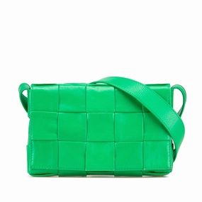 Small Nappa Intrecciato Cassette Crossbody